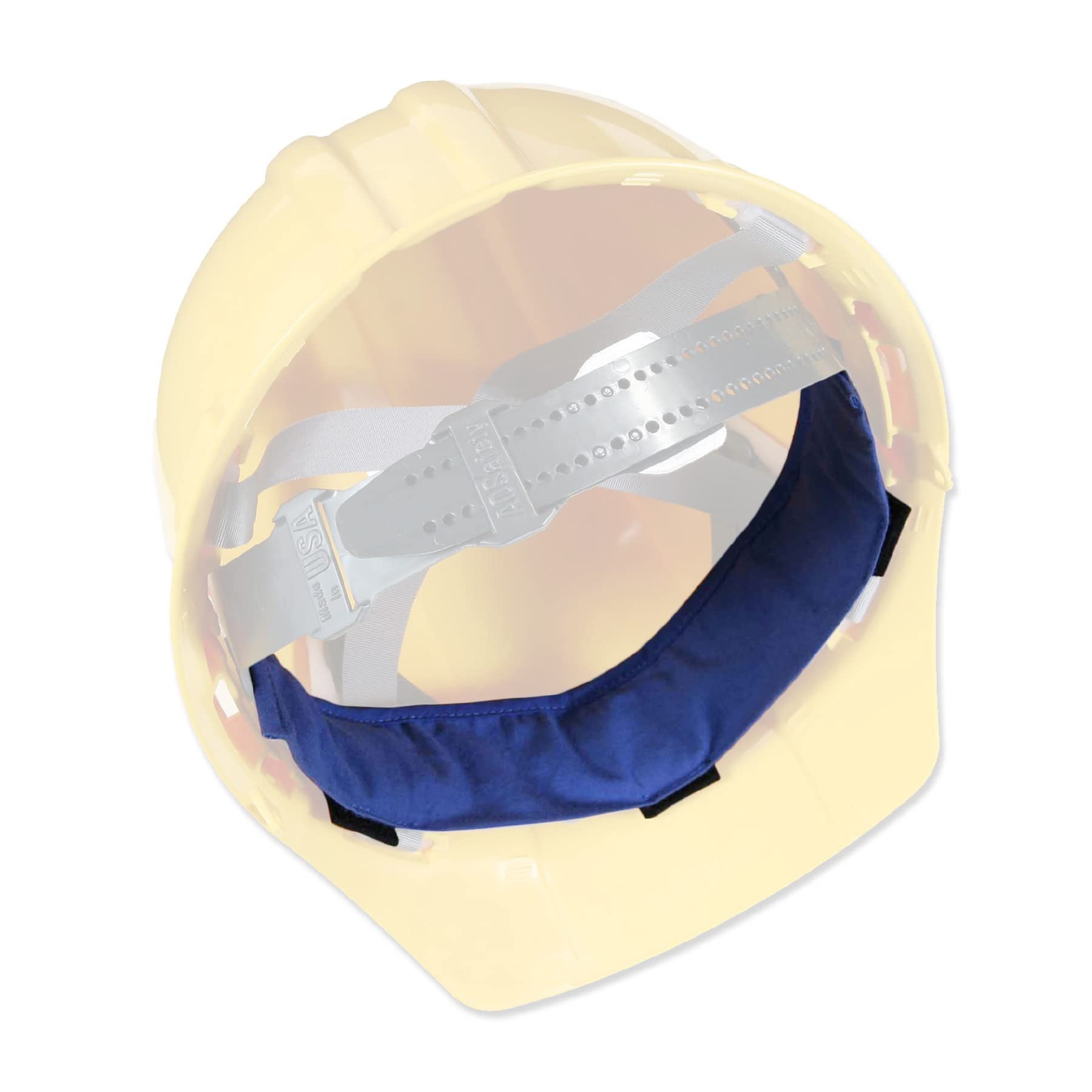 Chill-Its 6716 Evaporative Polymer Cooling Interior Hard Hat Liner, Solid Blue
