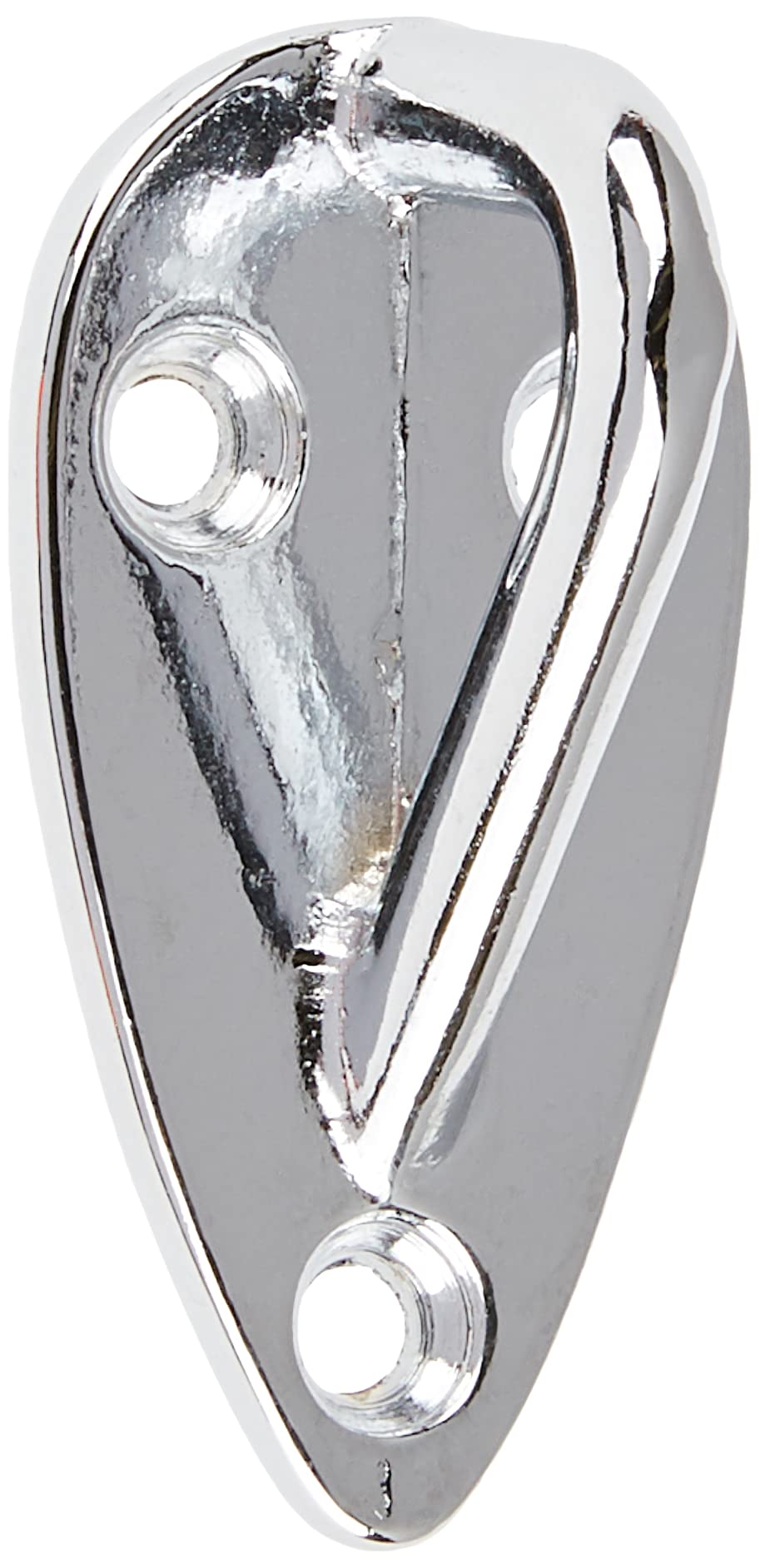 PLATE/RING CHROME BRASS 50X30X21 MM