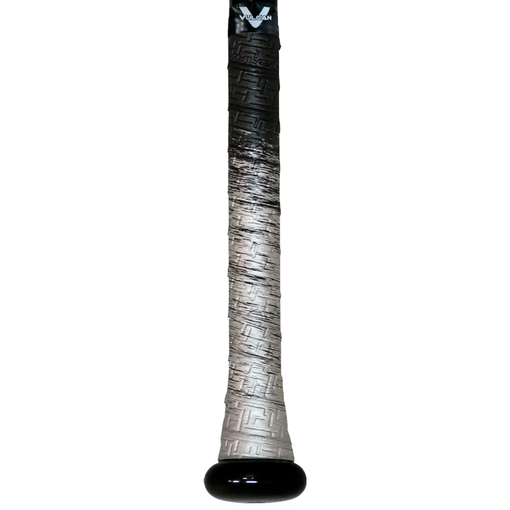 Vulcan | 1.75mm Bat Grip | Baseball/Softball | Silver Surge