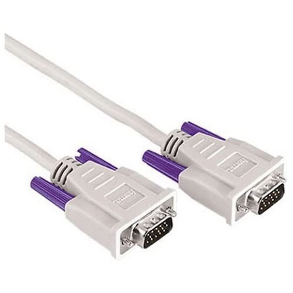Hama Monitor Vga Connecting Cable,15-pin Hdd Male - 15-pin Hdd Male, 3.0 M