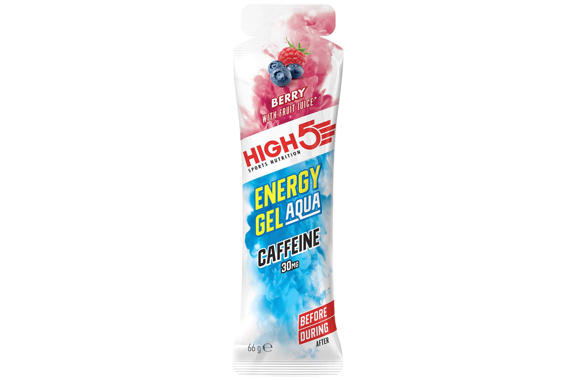 HIGH5 Radfahren Sports Energy Aqua Gel Kohlenhydrate Übung vegetarisch 66g Beere / andere Geschmacksrichtungen