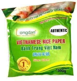 Longdan Vietnamese Rice Paper 22cm 500g