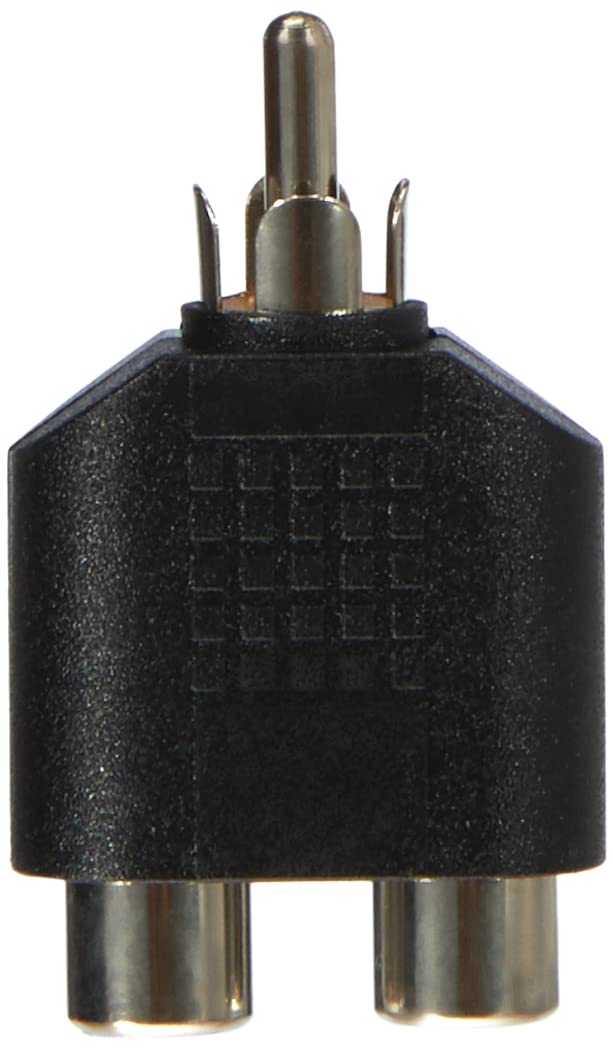 PremiumCord Adaptor 1x RCA Male to 2x RCA Female