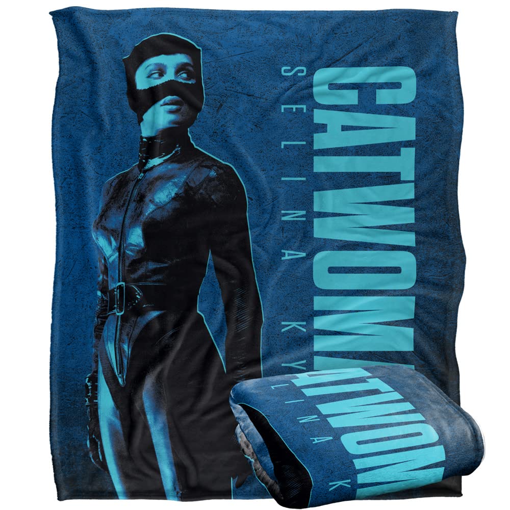 BATMAN The (2022) Blanket, Catwoman Silky Touch Super Soft Throw Blanket 152 x 127 cm