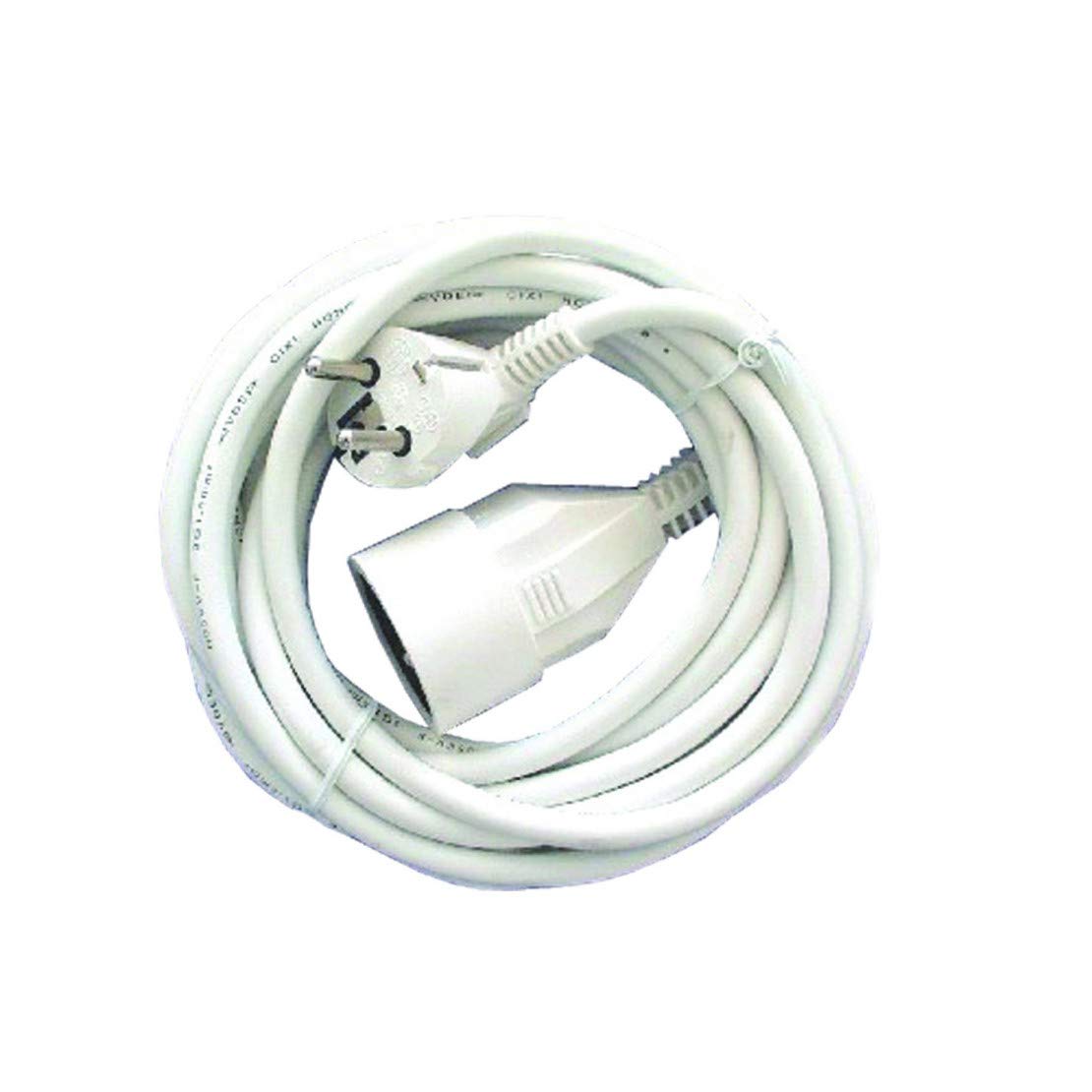 Chacon Extension cable HO5VVF 3 x 1.5mm2-5m - White