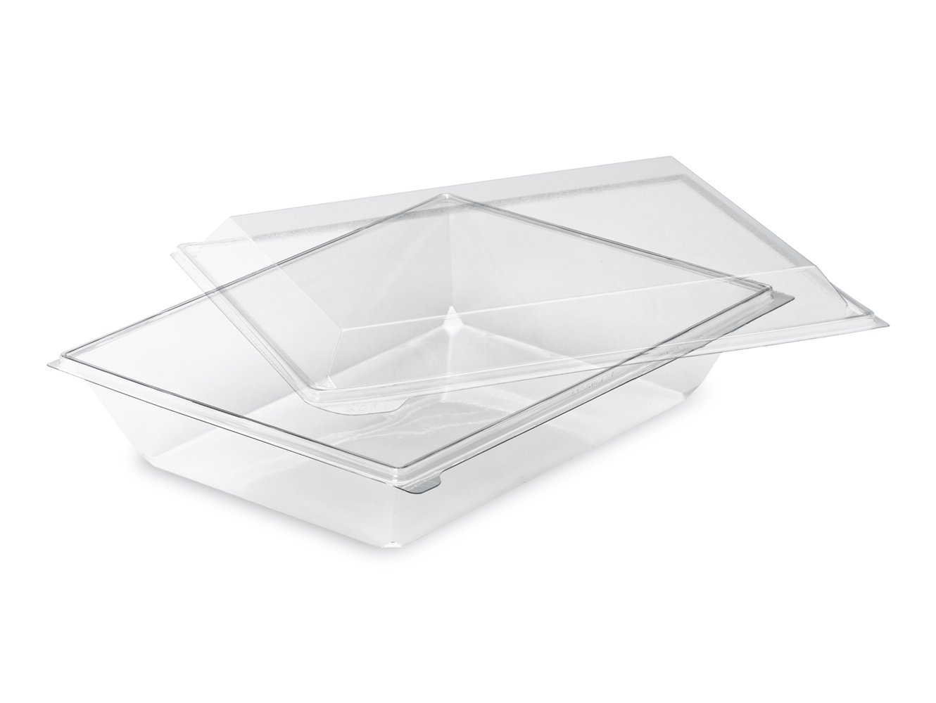 Guillin FR1201C Raviers 1200 ml Crystal + Lids RPET