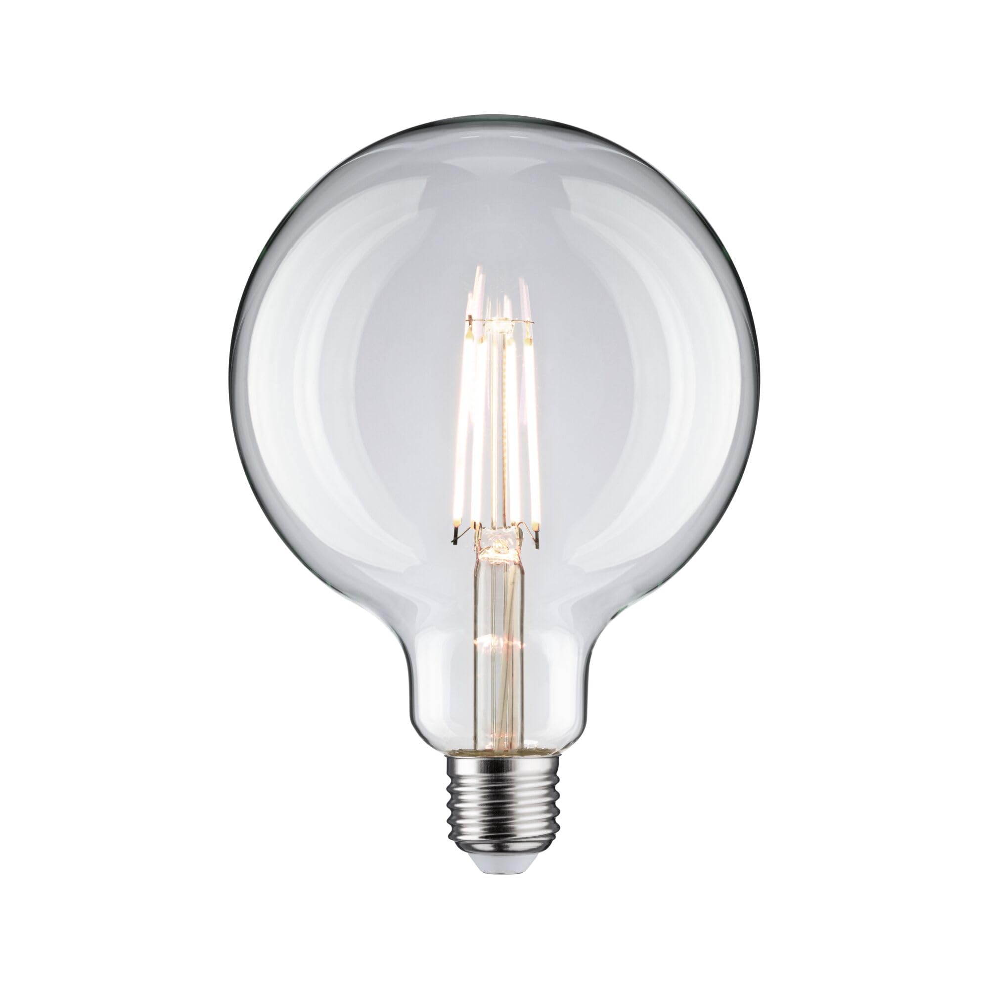 Paulmann 28958 LED Globe Filament Light Bulb G125 9 W Classic Opal 4000 K Neutral White E27