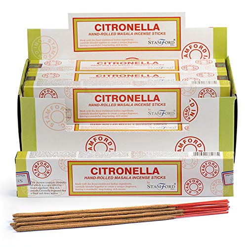 Puckator 37277 Citronella Stamford Masala Incense Sticks
