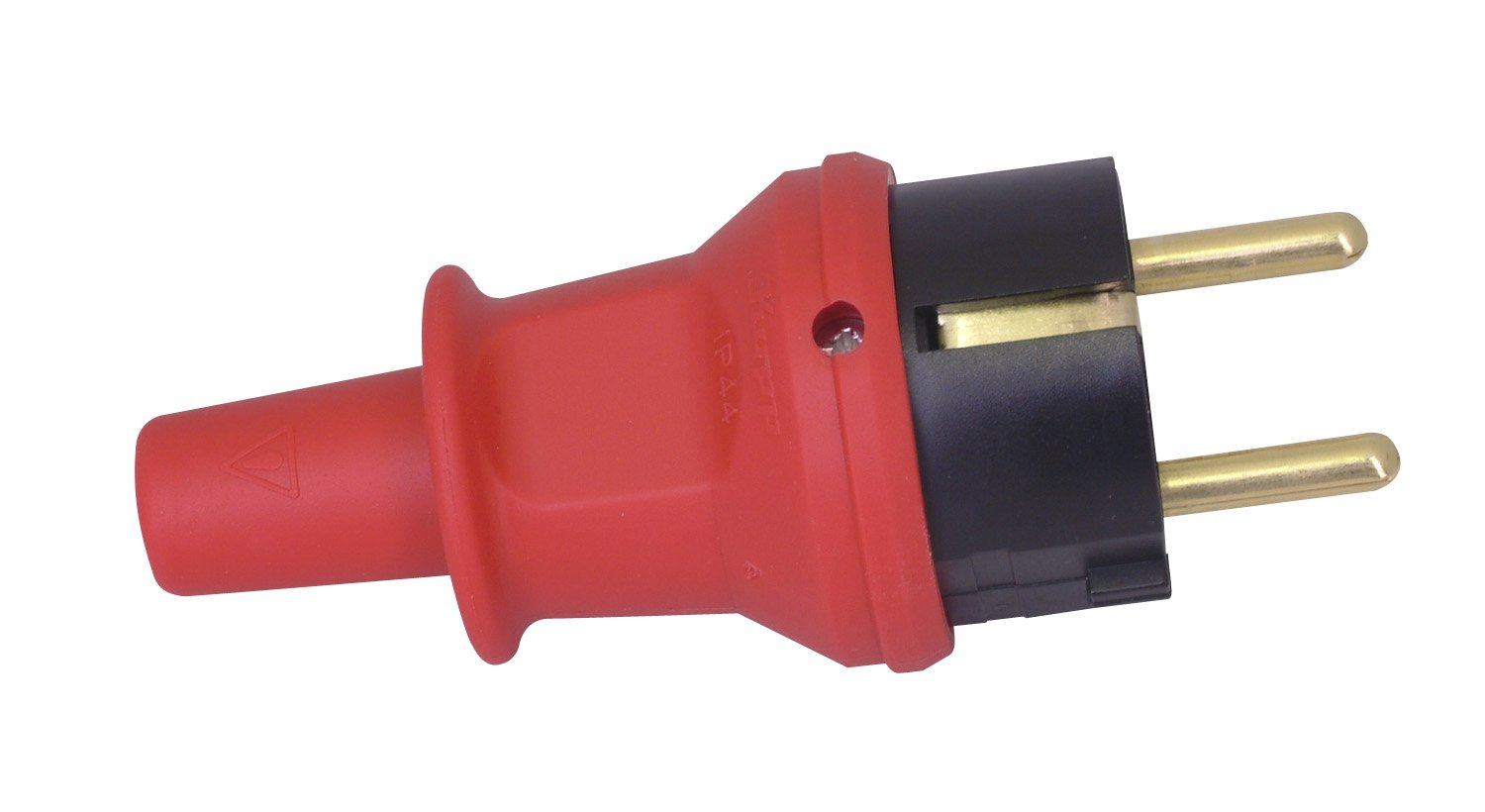 Kopp 173002007 Protective Contact Socket with Bend Protection Sleeve, Grey, 173012004