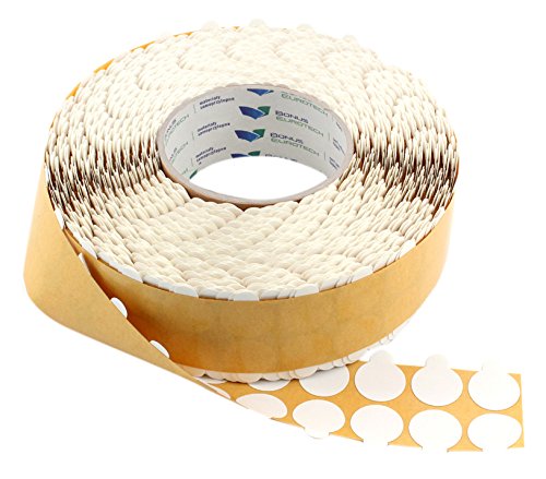 BONUS Eurotech 2XL11.10.0000/022A# Double Sided Adhesive Rings, In The “Fingerlift” Version, Ø 22 mm, 500 Pcs, Honey (Pack of 500)