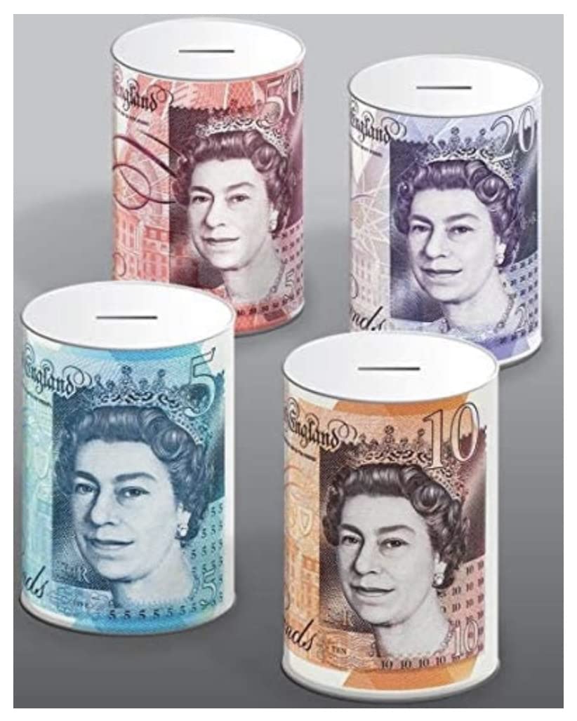 Generic Spardose in englischer Sprache, Motiv £50"