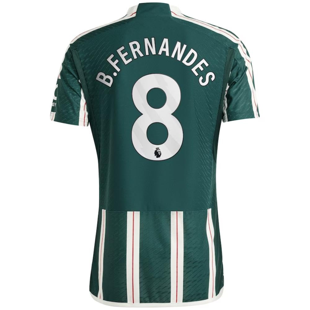 Kit Gara Away Adult Nameset Name And Number Bruno Fernandes 8 2023/2024