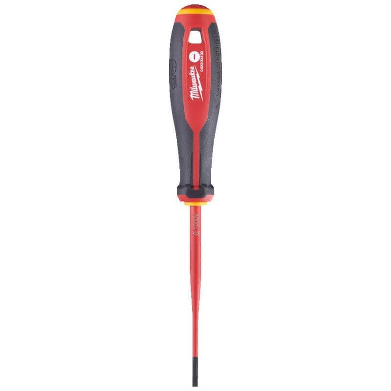 Milwaukee - Tri-Lobe VDE Screwdriver - Slotted 0.6 x 3.5 x 100
