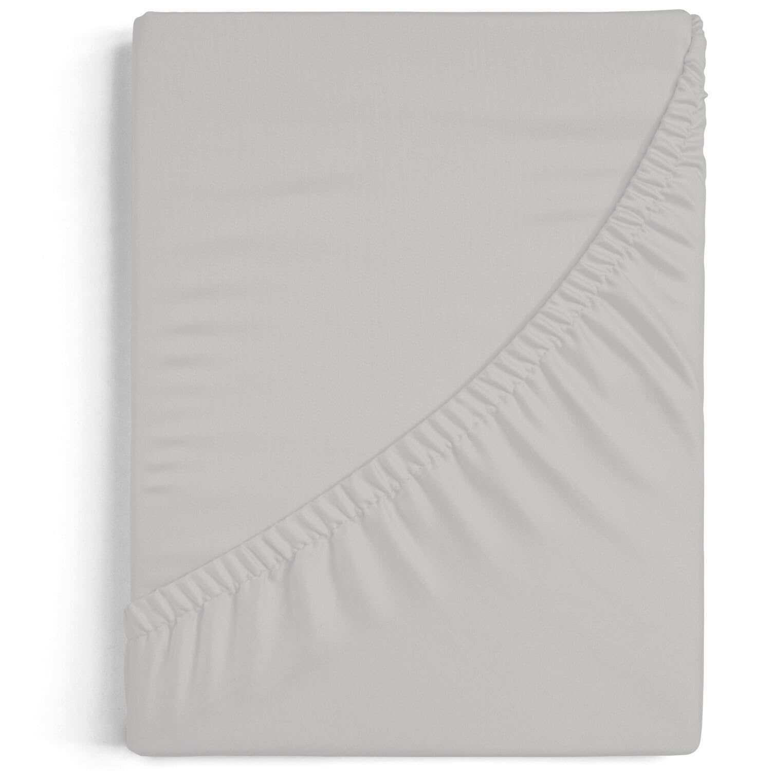 Burrito Blanco Fitted Bed Sheets Cotton-Polyester 50/50, A7 Grey