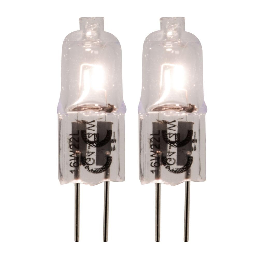 Pack of 2 Halogen Bulbs 7 W G4 Nugget