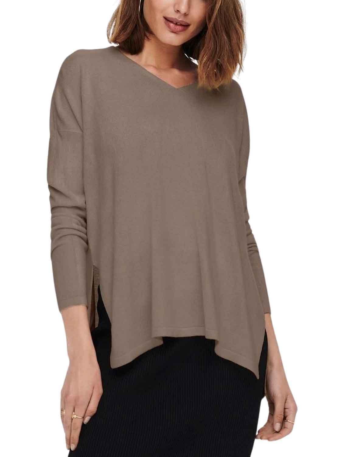 ONLY Women's Jumper, Walnut, S