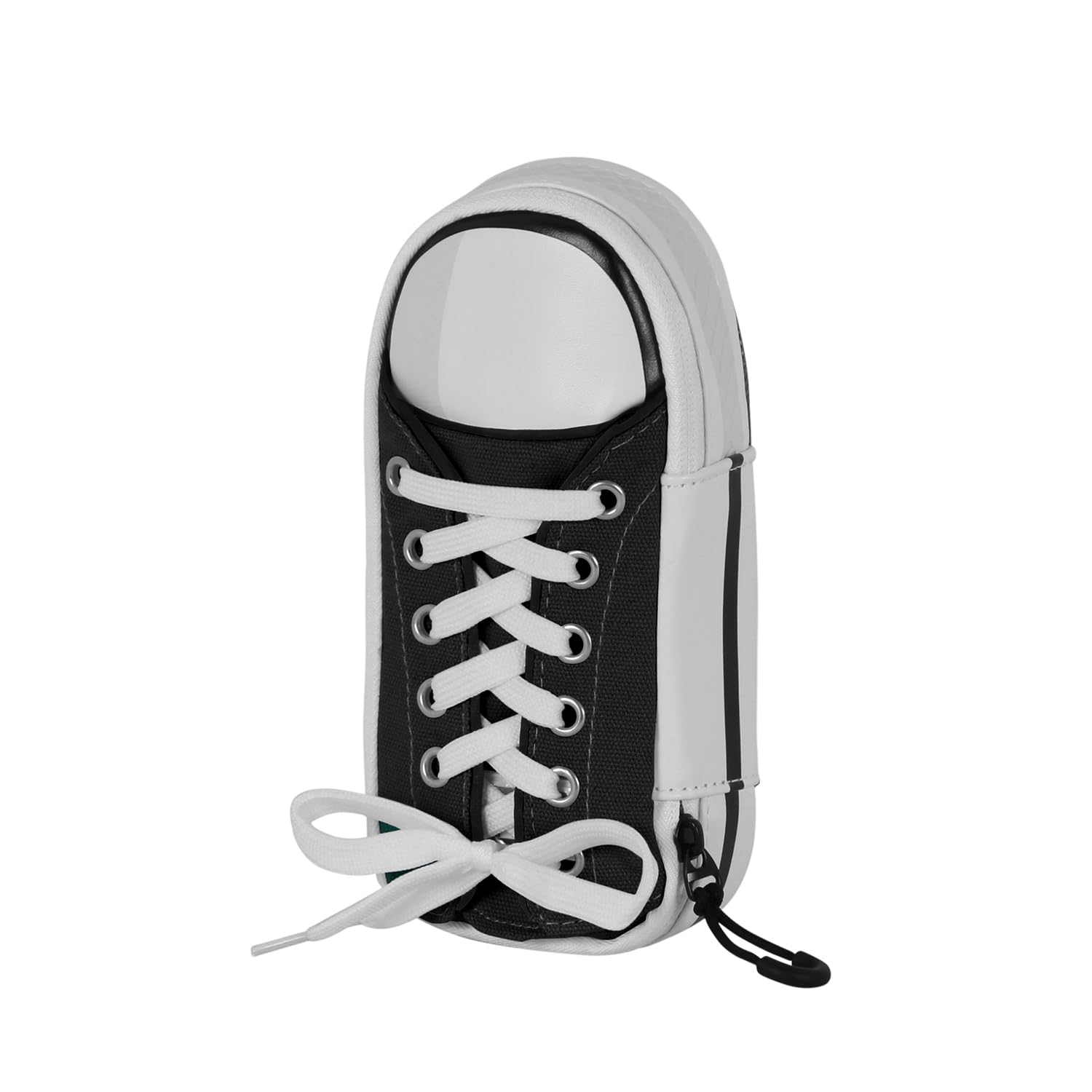 Oh My Pop Black-Sneakers Pencil Case, Black, 20 x 9 cm