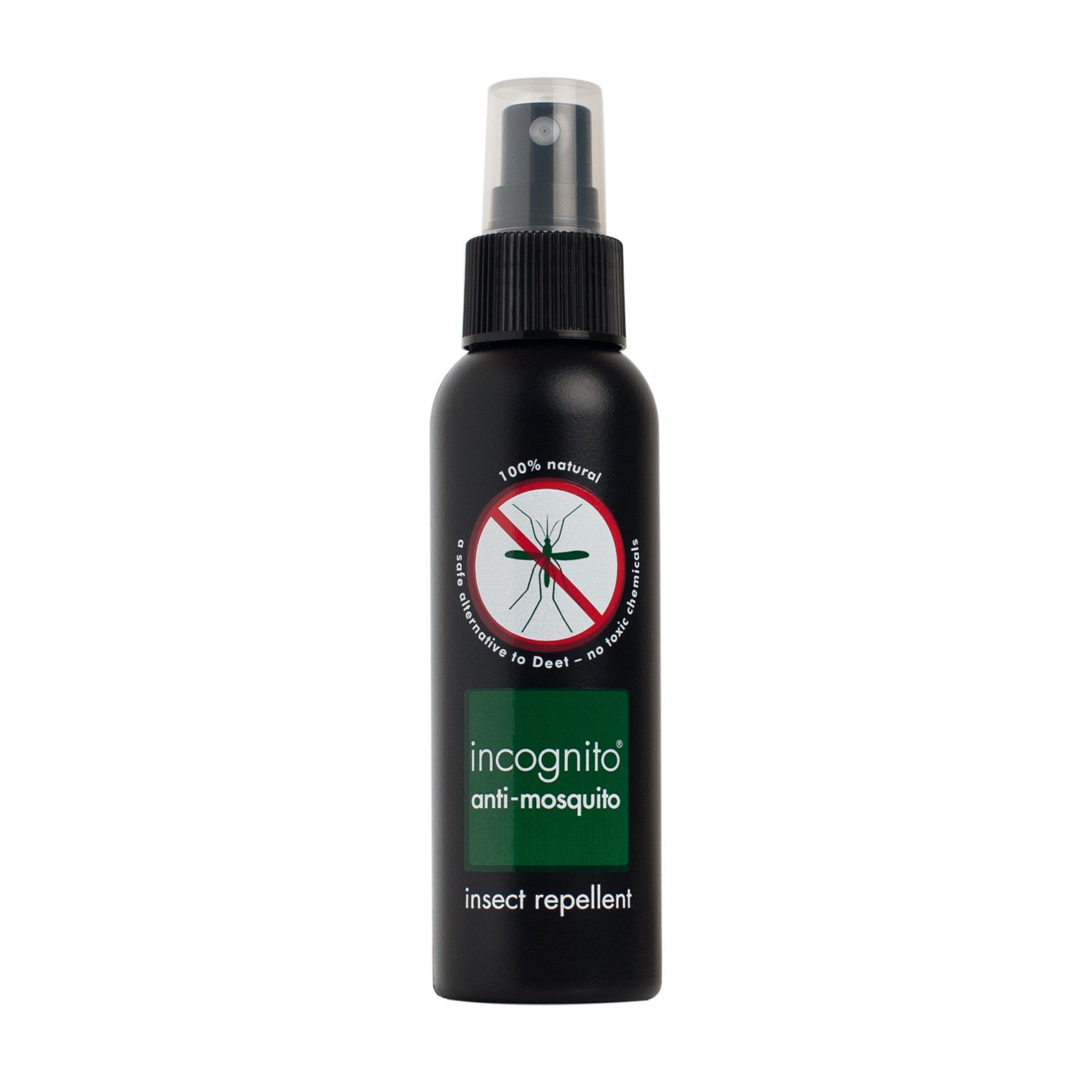 Incognito INCSPY01 100 ml Organic Anti-Mosquito and Insect Spray - Transparent