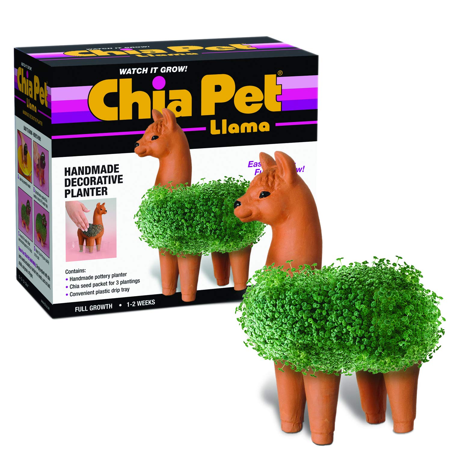 Joseph Enterprises, Inc Llama Chia Pet Decorative Planter