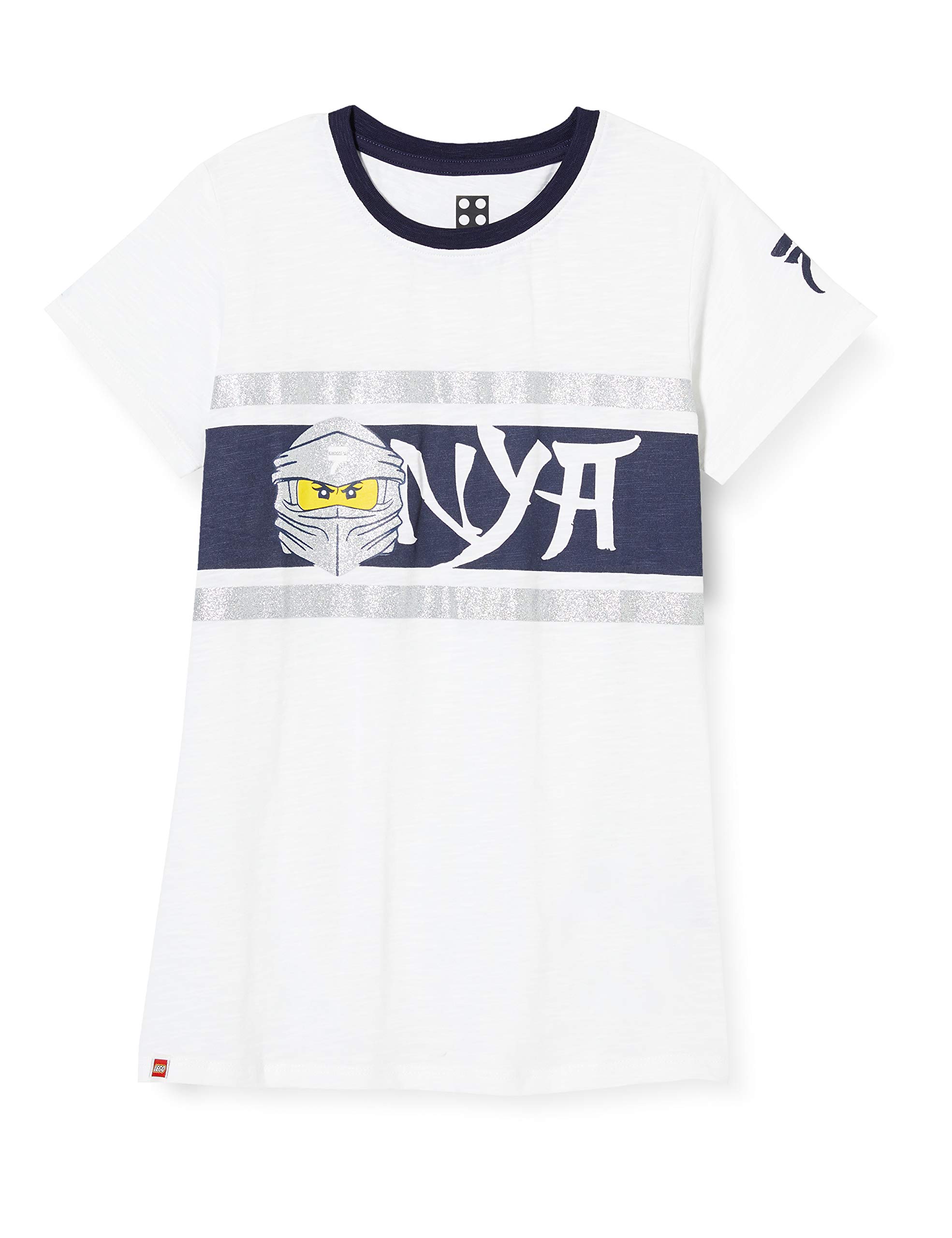 LEGO Girls' Mw-T-Shirt Ninjago Mädchen, 102 Off White, 3 Years