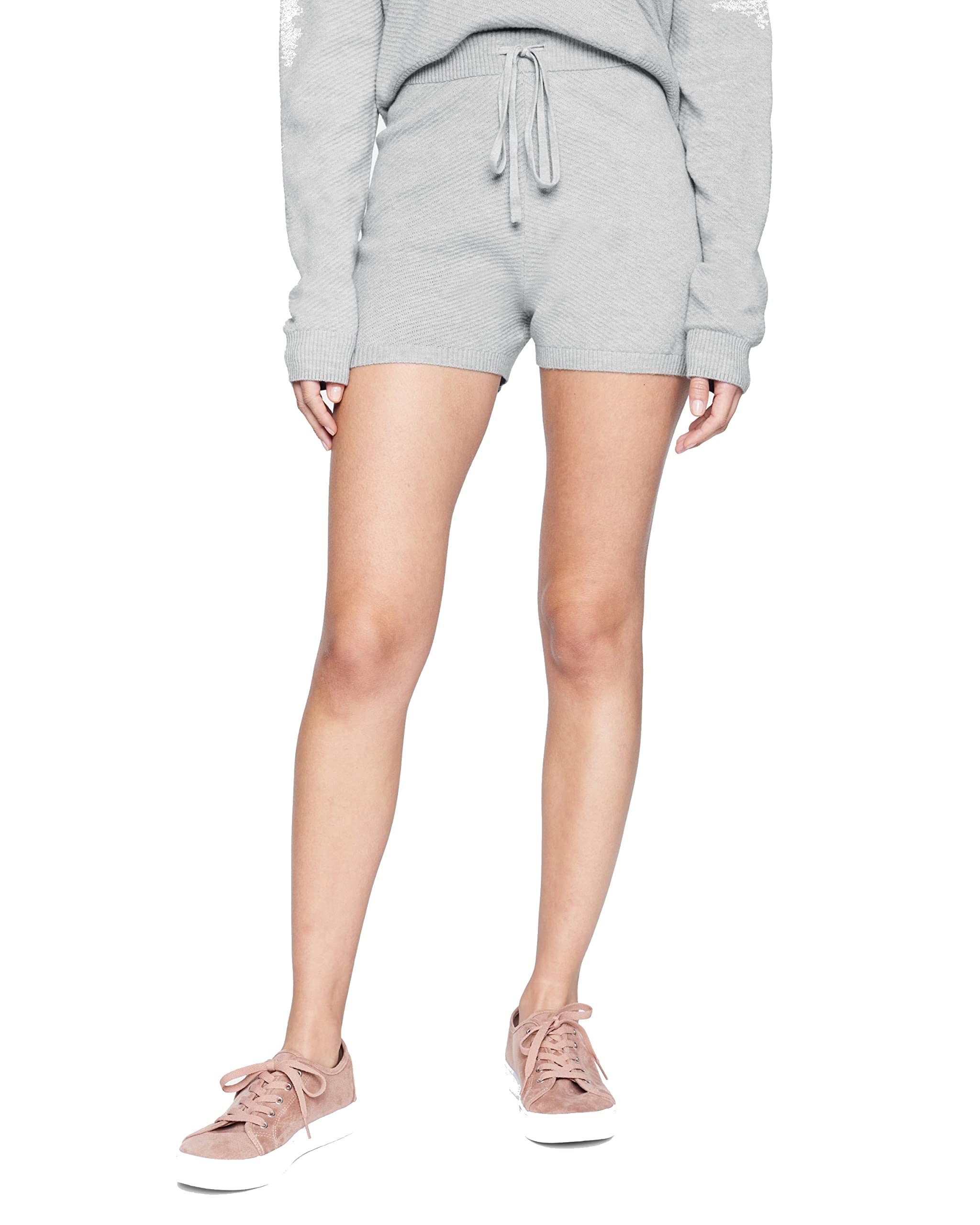 Hurley Mia Sweater Shorts Heather Grey