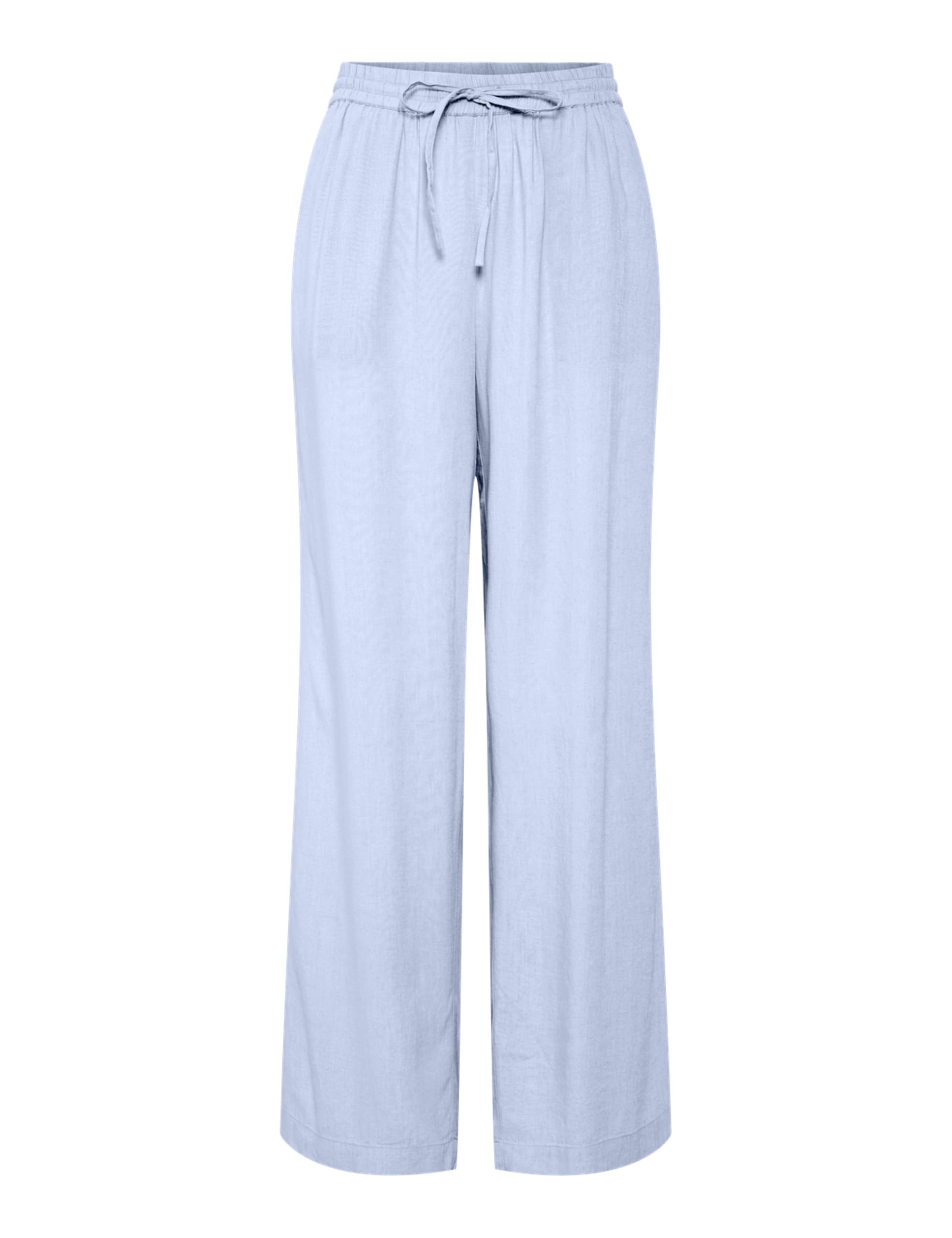 PIECES Pcpia Hw Wide Pants WVN Noos, Cashmere Blue, S
