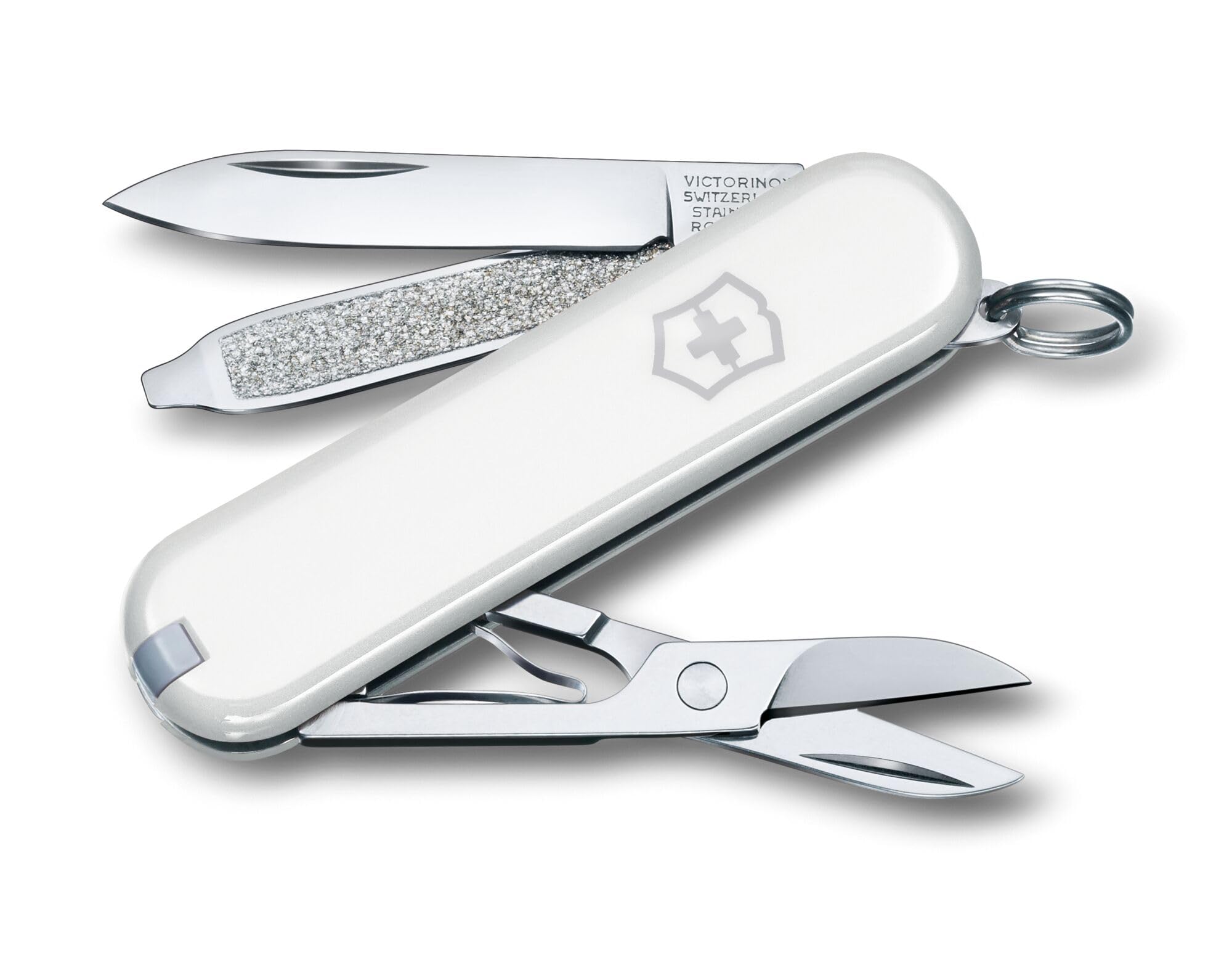 Victorinox Classic SD White - Swiss Army Pocket Knife - Length 58 Mm - 7 Tools