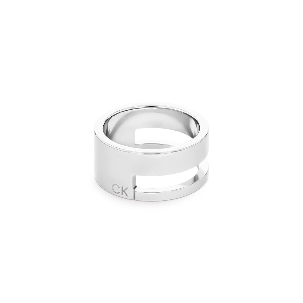 Calvin Klein Women's GEOMETRIC ESSENTIALS Collection Ring in Stainless Steel - 35000680B