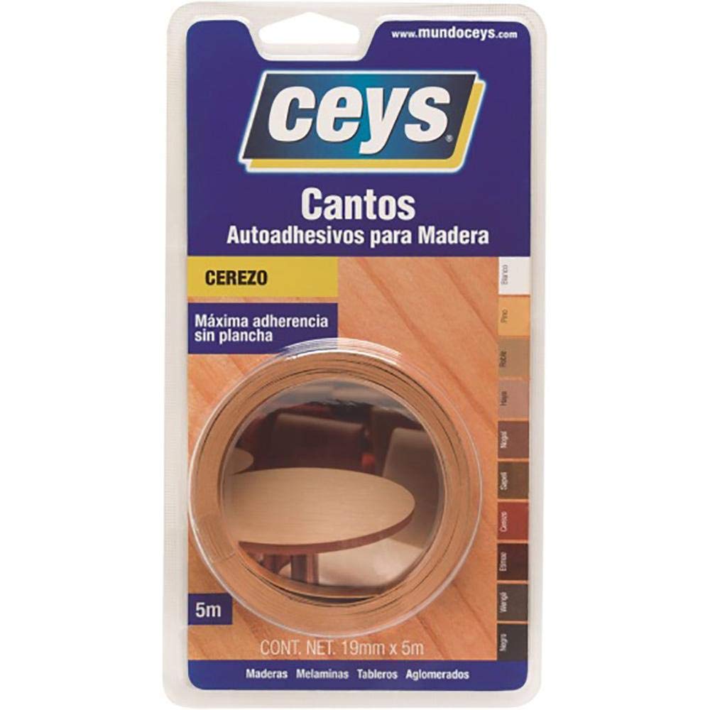 Ceys 851102 – 5M Roll of Cherry Melamine Edge 851102
