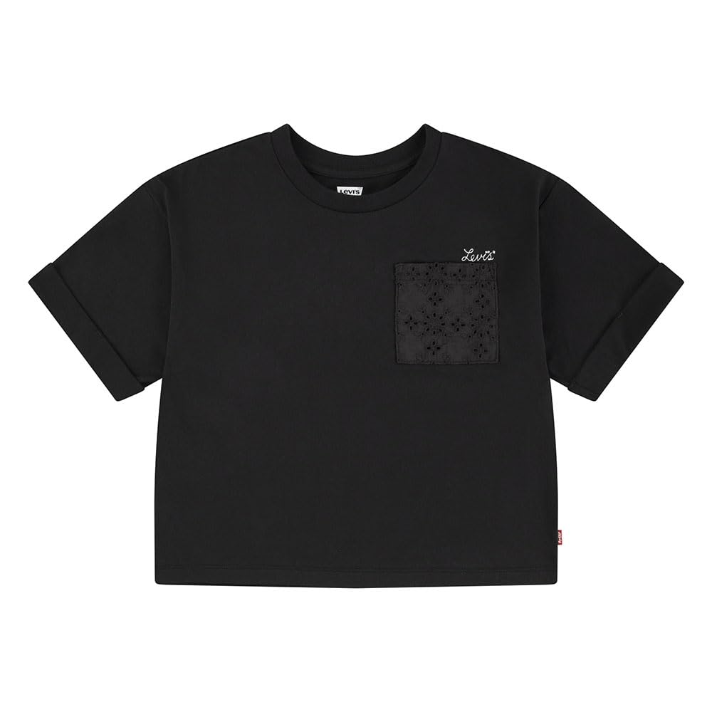 LEVI'S Girls' T-Shirt Black