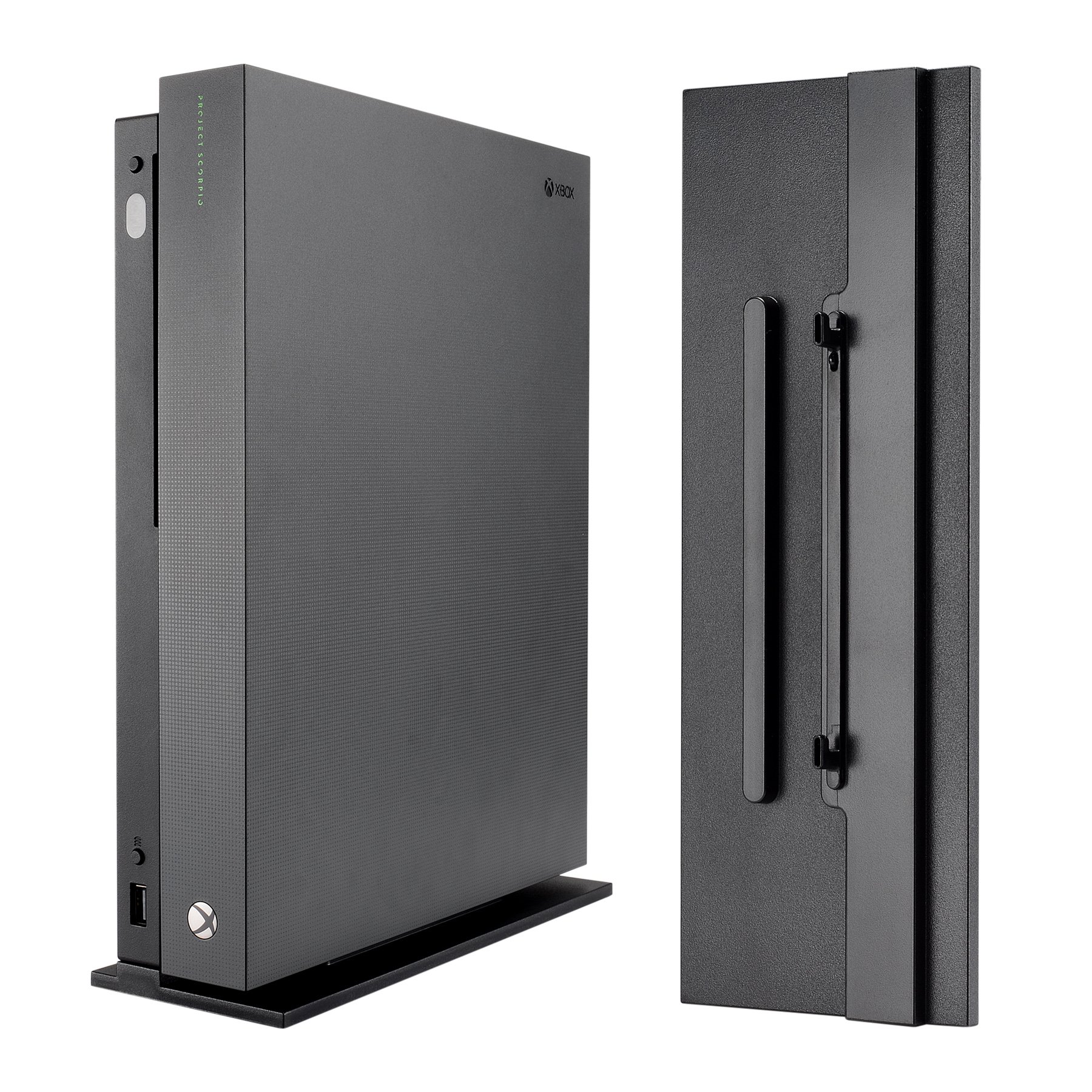 eXtremeRate Black Vertical Console Stand for Xbox One X