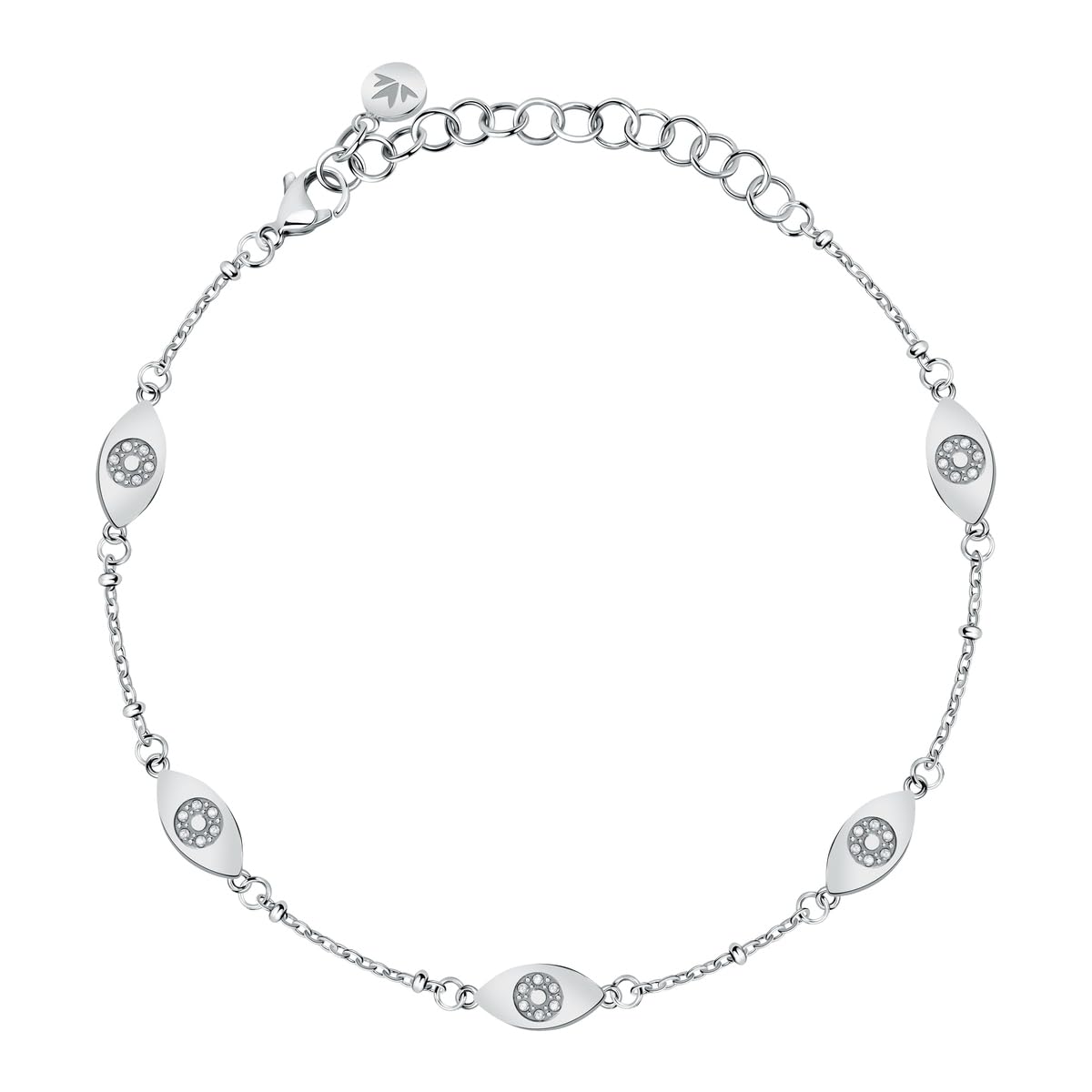 Morellato Passioni Women's Anklet Capsule Collection in Steel, Crystals - SAUN28