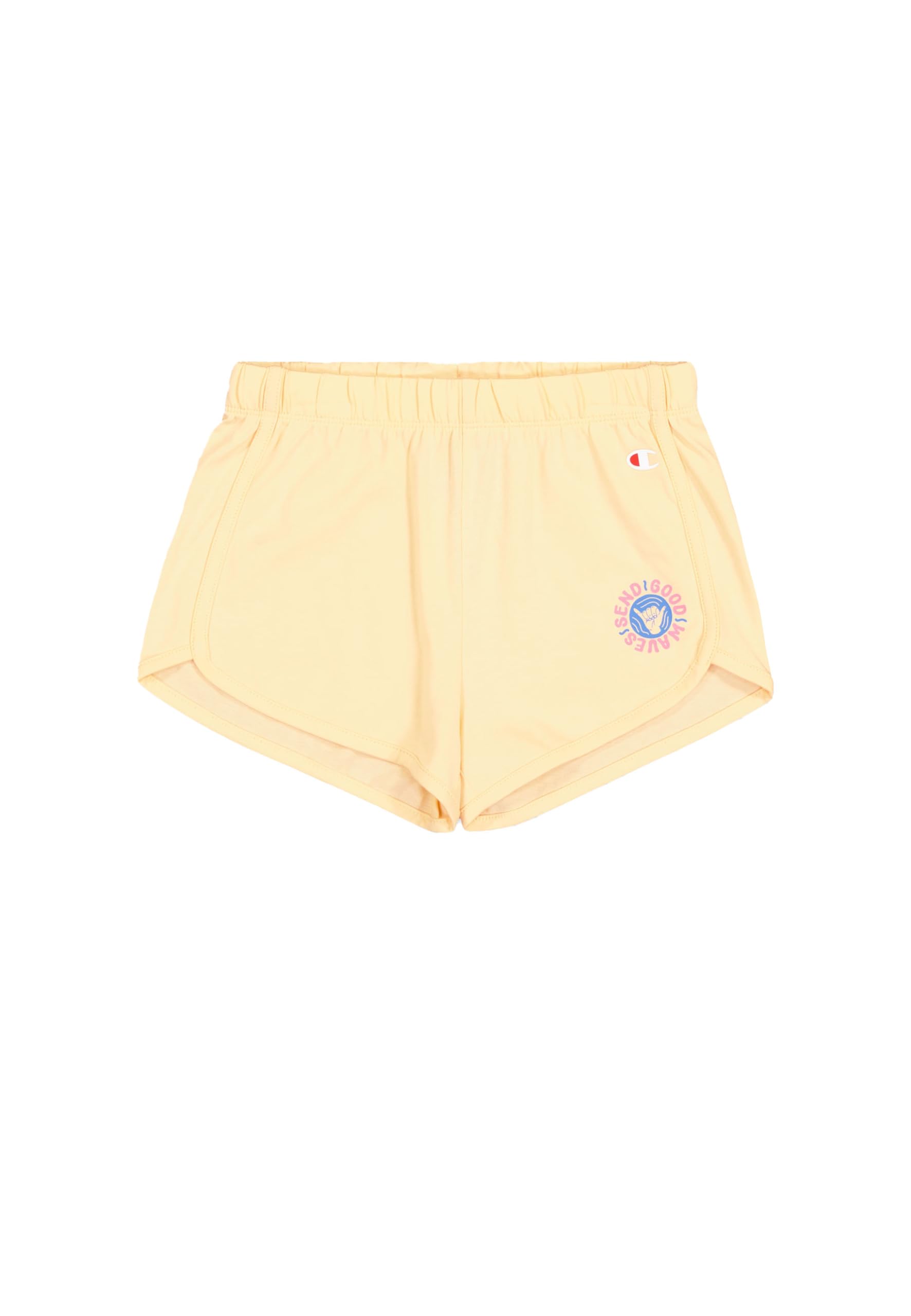 Champion Girl's Legacy Girl - Graphic Shorts, Pink (PS196), XXL