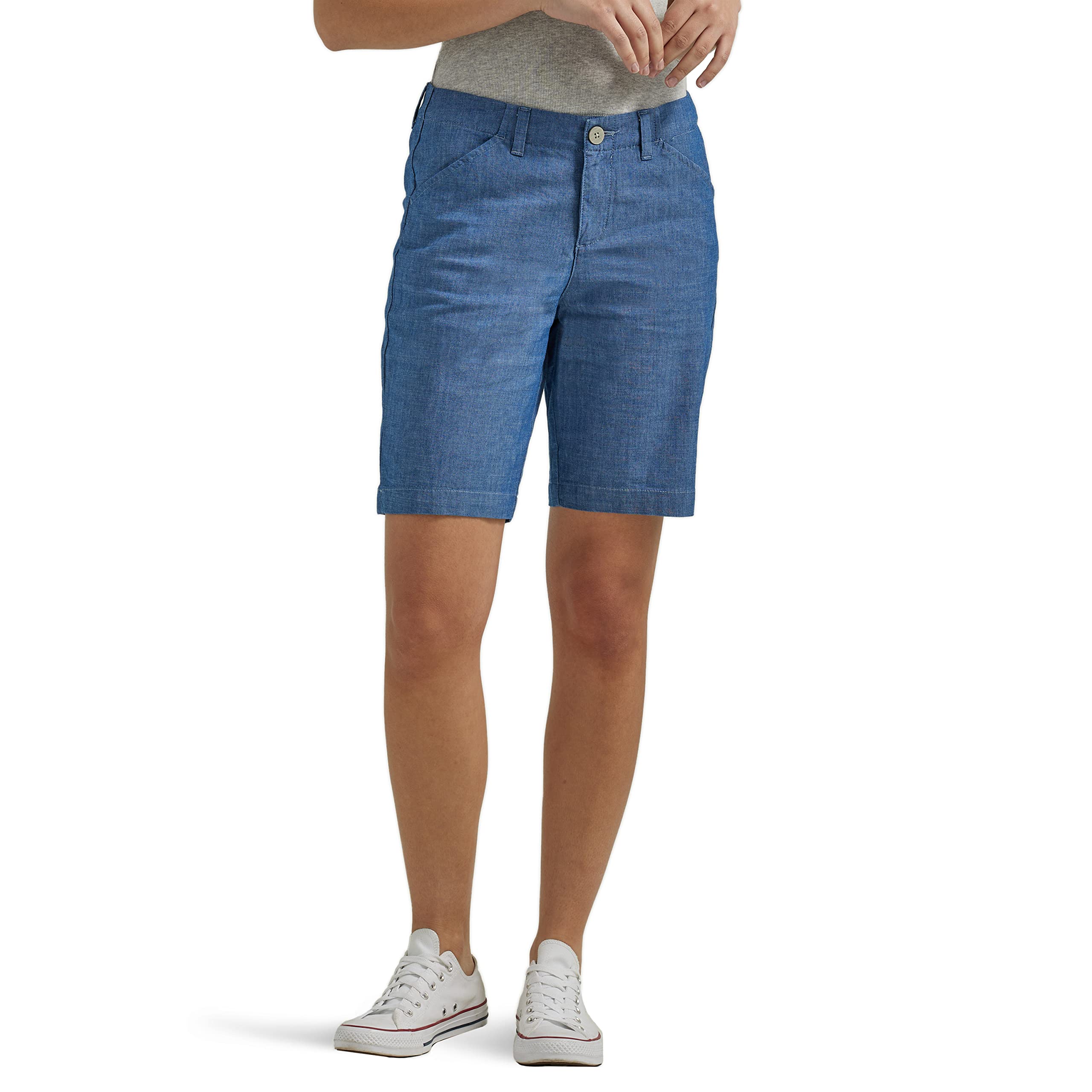 Lee Women's Regular Fit Chino Walkshort, Expedition, 0