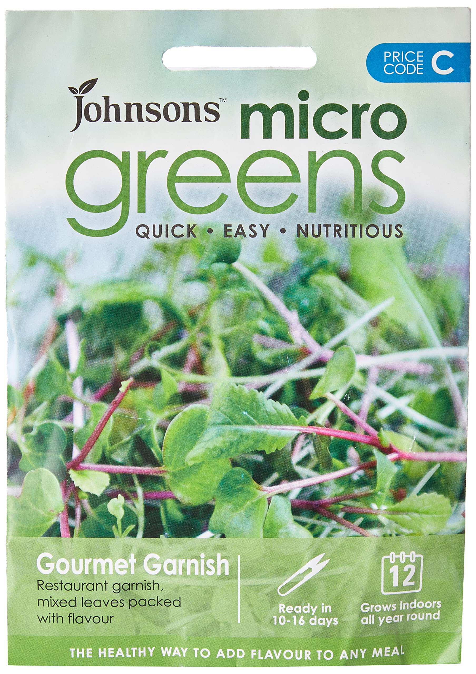 Johnsons Microgreens MIXED LEAVES Gourmet Garnish