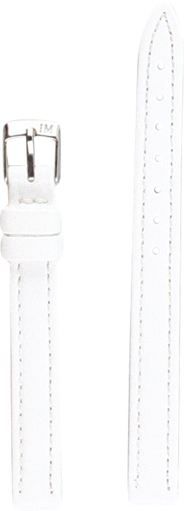 Morellato SYDNEY A01D1564220017CR10 Men's Leather Strap White 18 mm, White, Strap