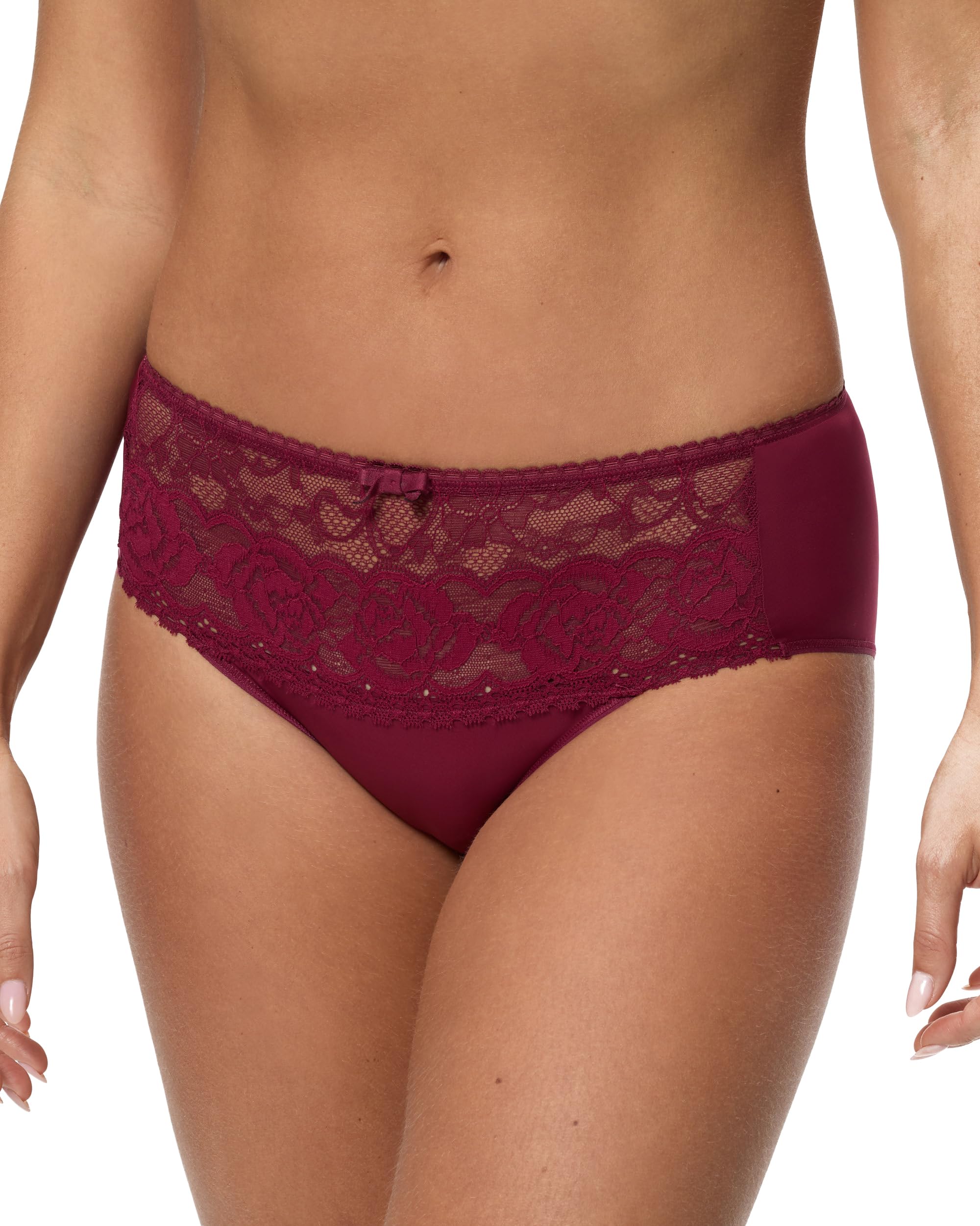 Playtex Brief New Flower Elegance Women x1, Purple, 3XL