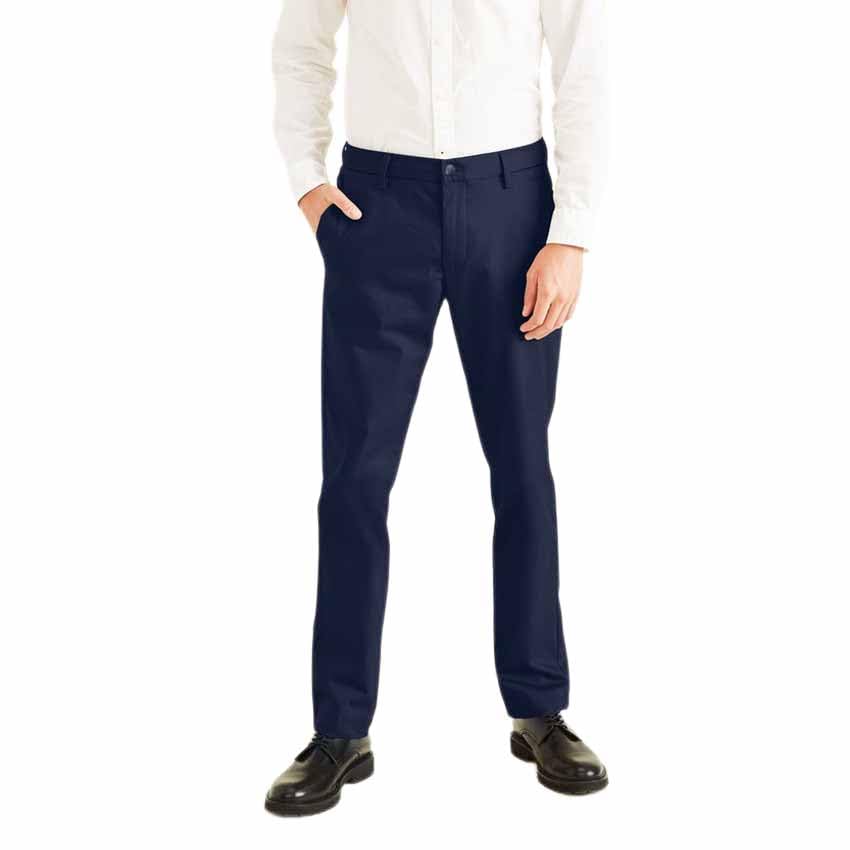 Dockers Sig Stain Def Slim Pants 34 Blue