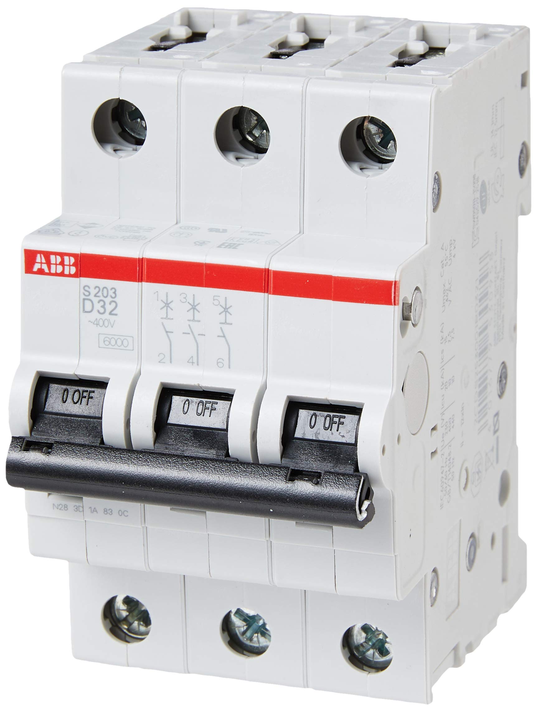 Abb-entrelec s200 Magnetothermic s203-d32