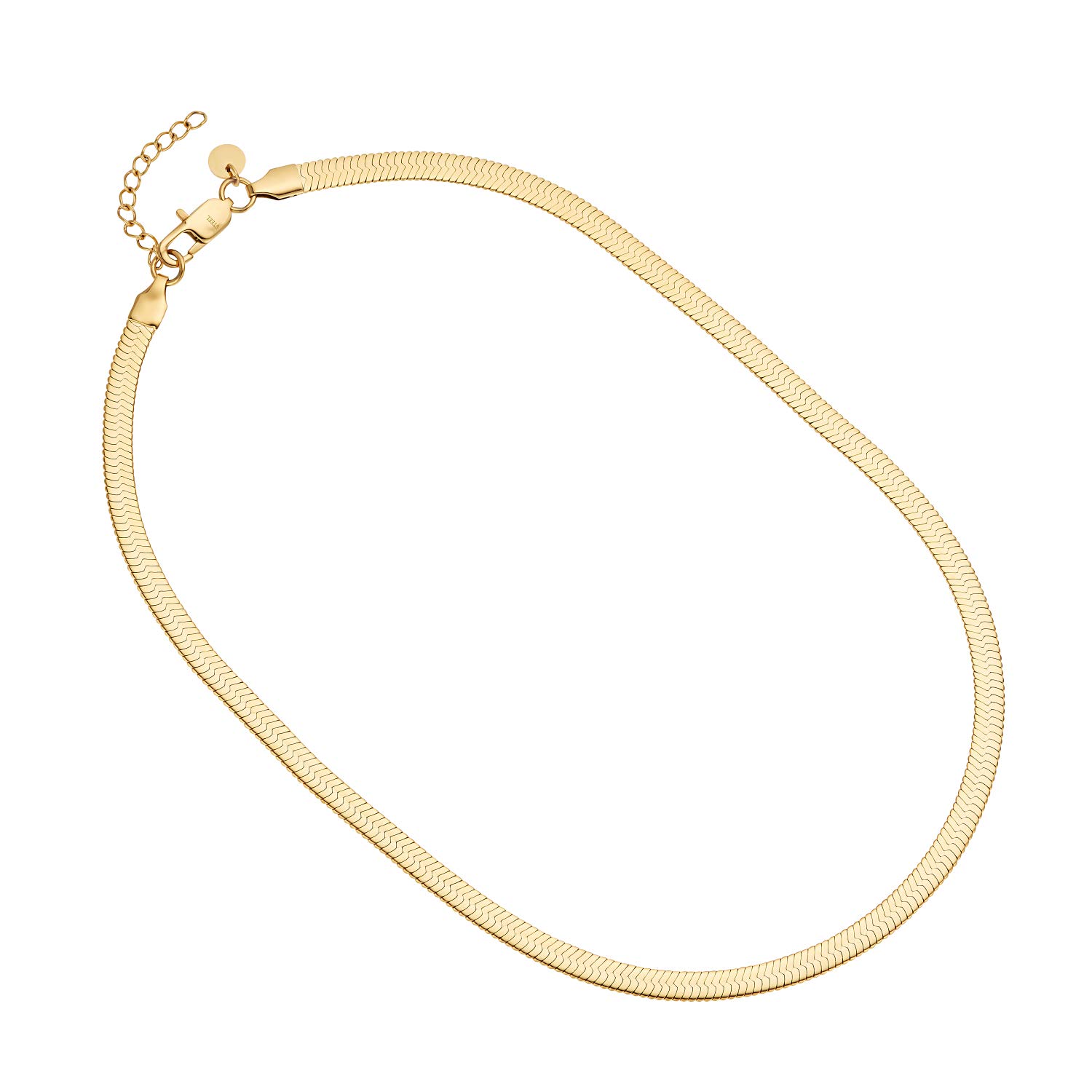 NOELANI necklace stainless steel ladies necklace, 40+5 cm, gold, Comes in jewelry gift box, 2032773