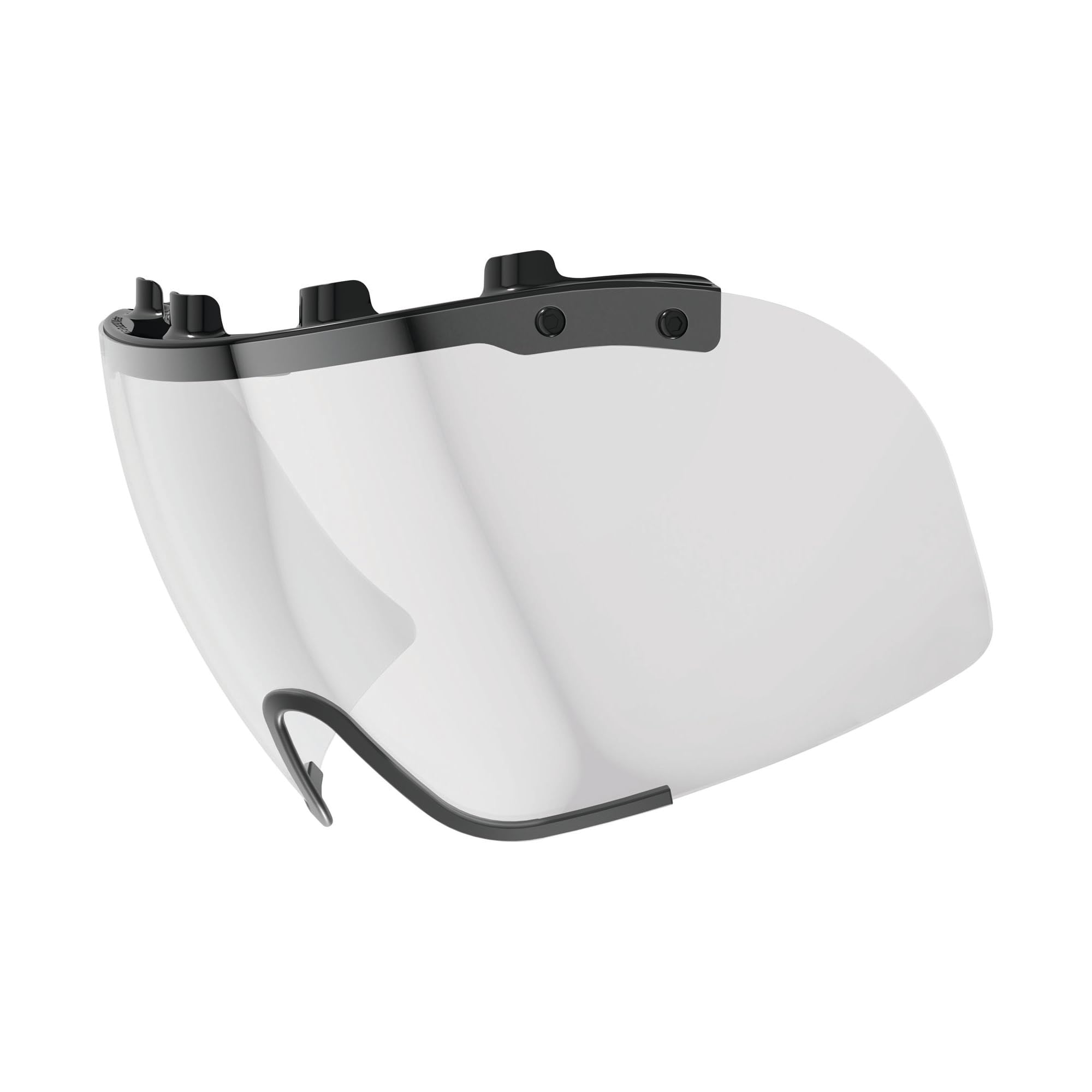 ABUS Visor for the GameChanger TT 1.1 Bike Helmet - anti-fog and form-fitting Visor for good visibility and Aerodynamics - easy to attach and remove - Bike Helmet accessory - Clear, Size L