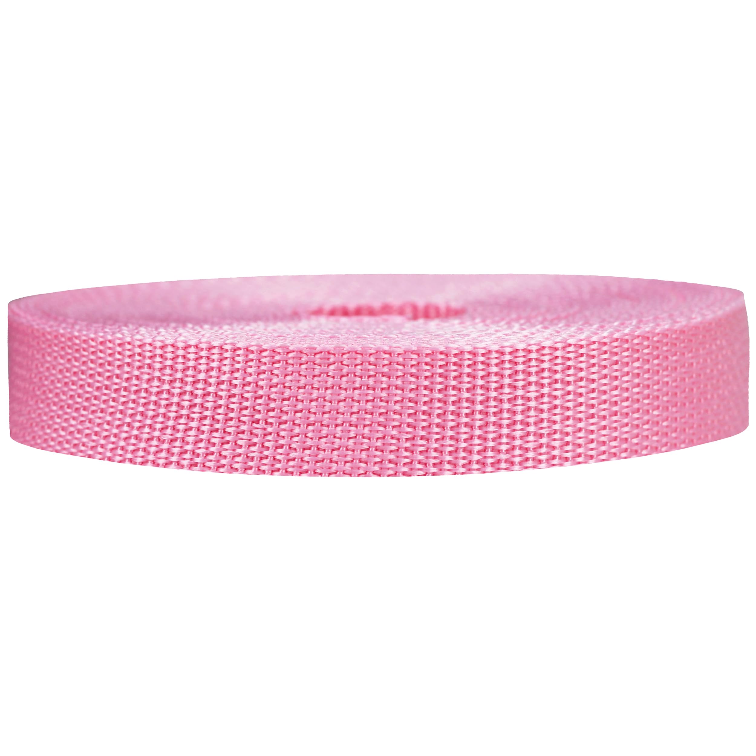 Strapworks Poly Strapping for Outdoor DIY Gear Repair, Pet Collars, Crafts, pp, Pink, 3/4" x 25 Yard