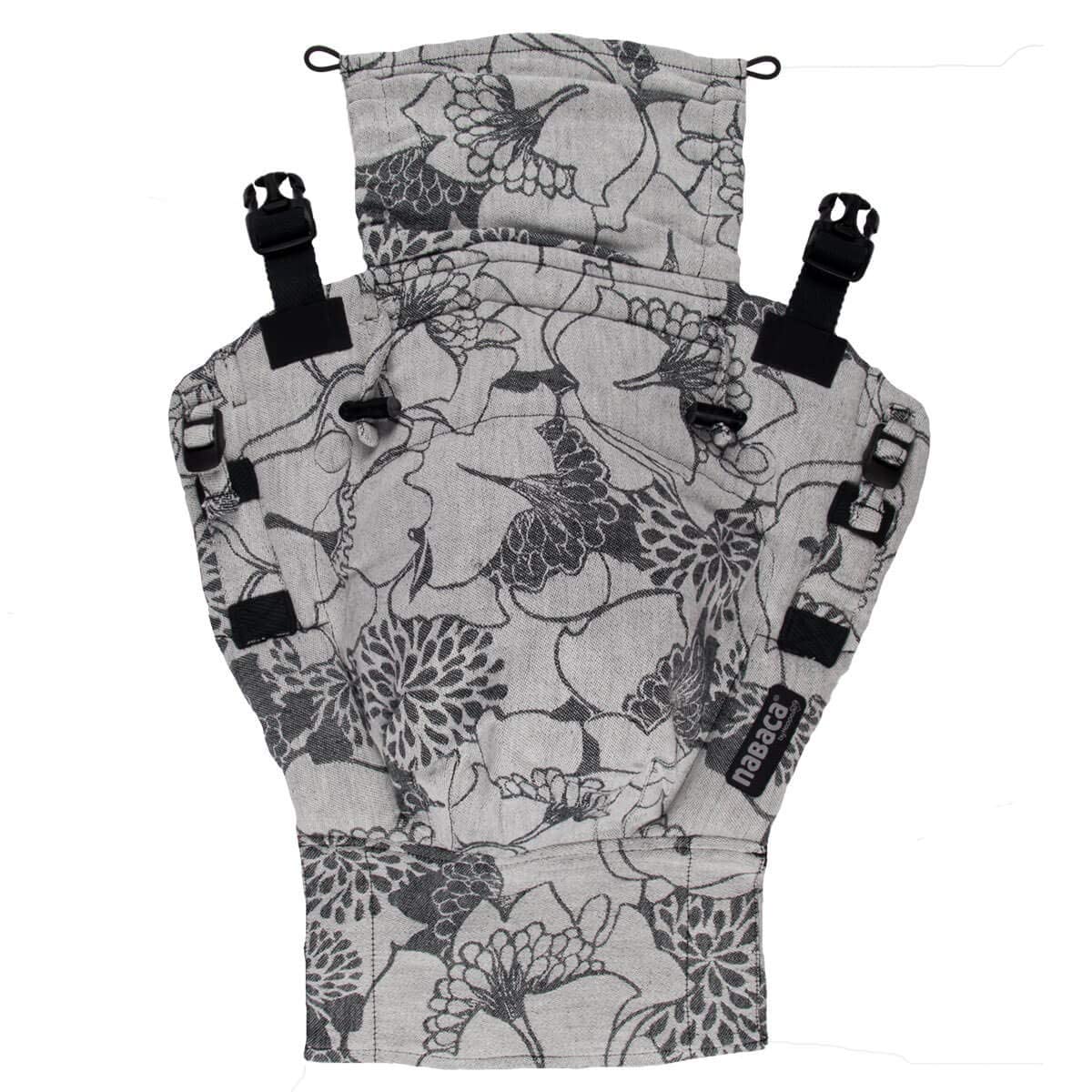 HOPPEDIZ na-p-j-s-flo Nabaca Panel Florence Grey Size S