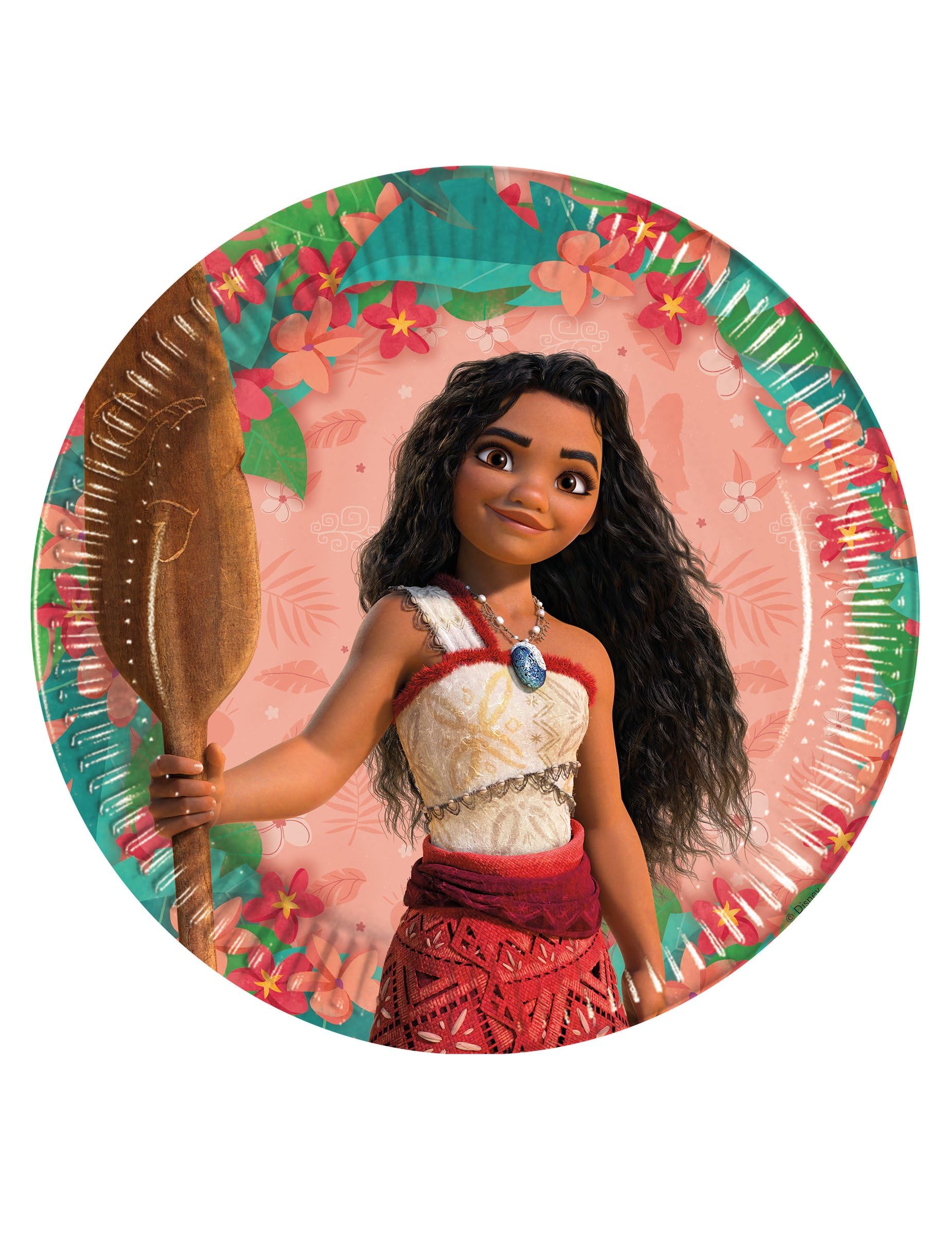 Sfiziosità Party Oceania Moana 23cm Paper Plates - Pack of 8