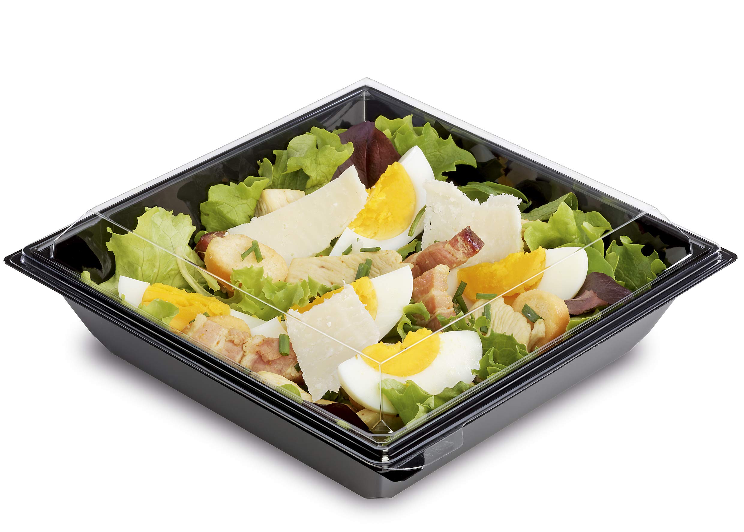 Guillin FR851PN Raviers 850 ml Black + RPET Lids