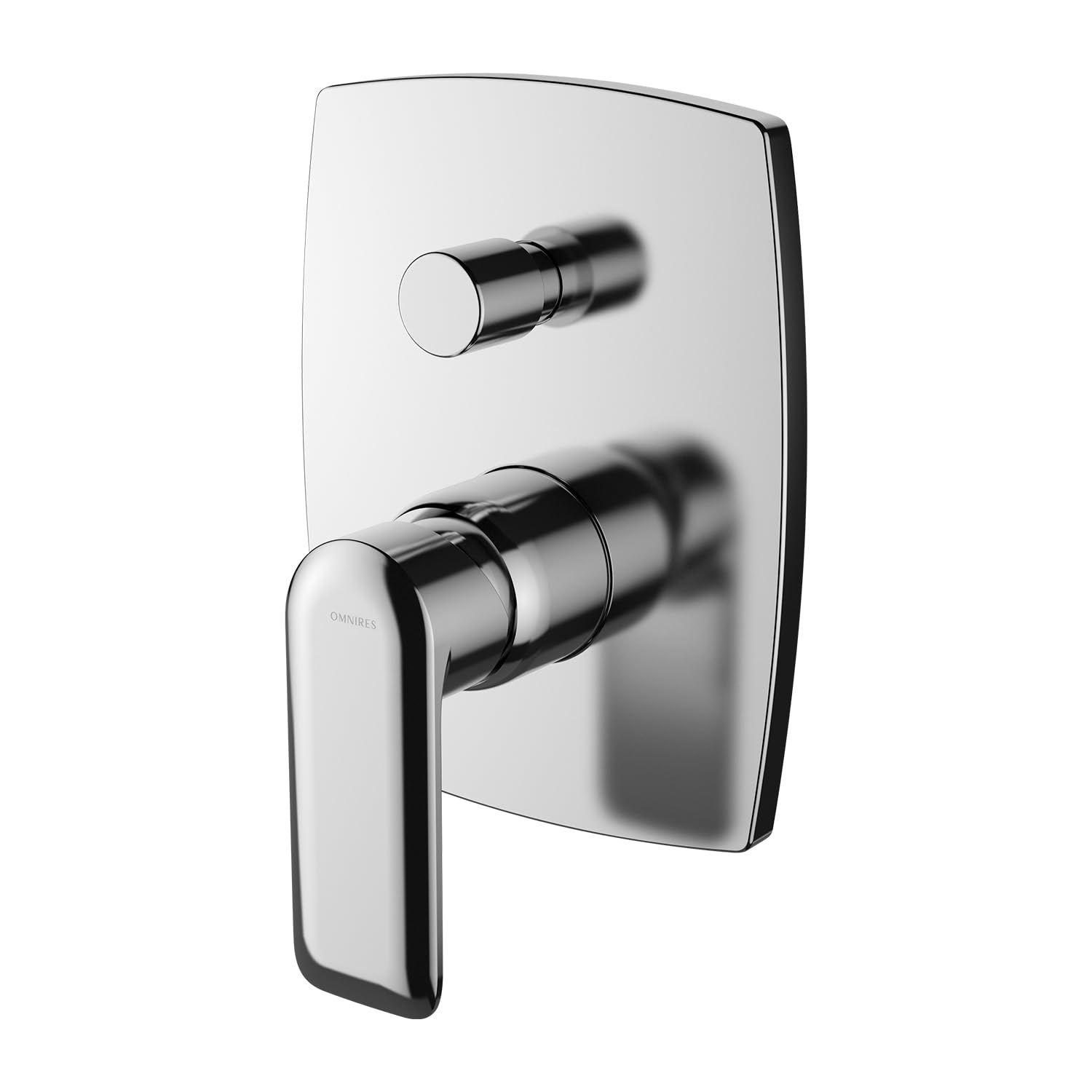 Omnires EB2135CR Shower and Bath tap which is Mount Under The Plaster Ebro-chrome-EB2135CR, Grey