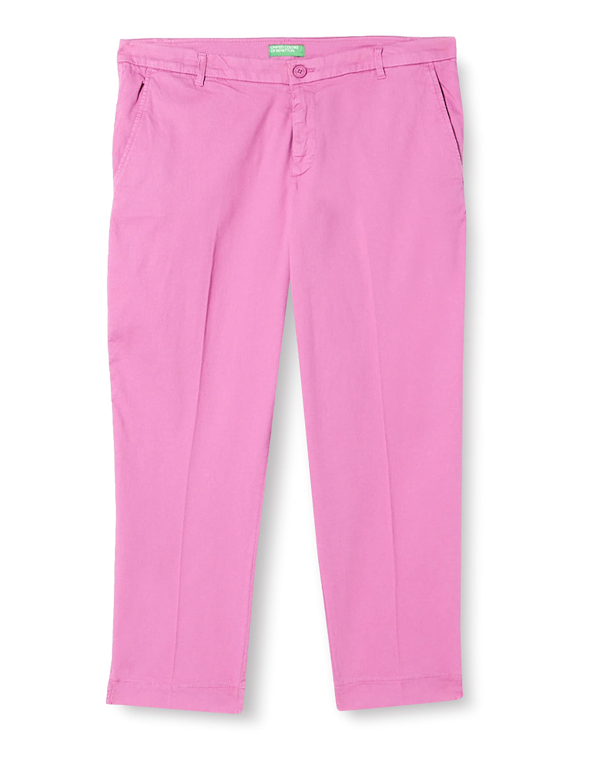 United Colors of Benetton Women's 4cdr558r5 Pants, Pink 0k9, 38 UK