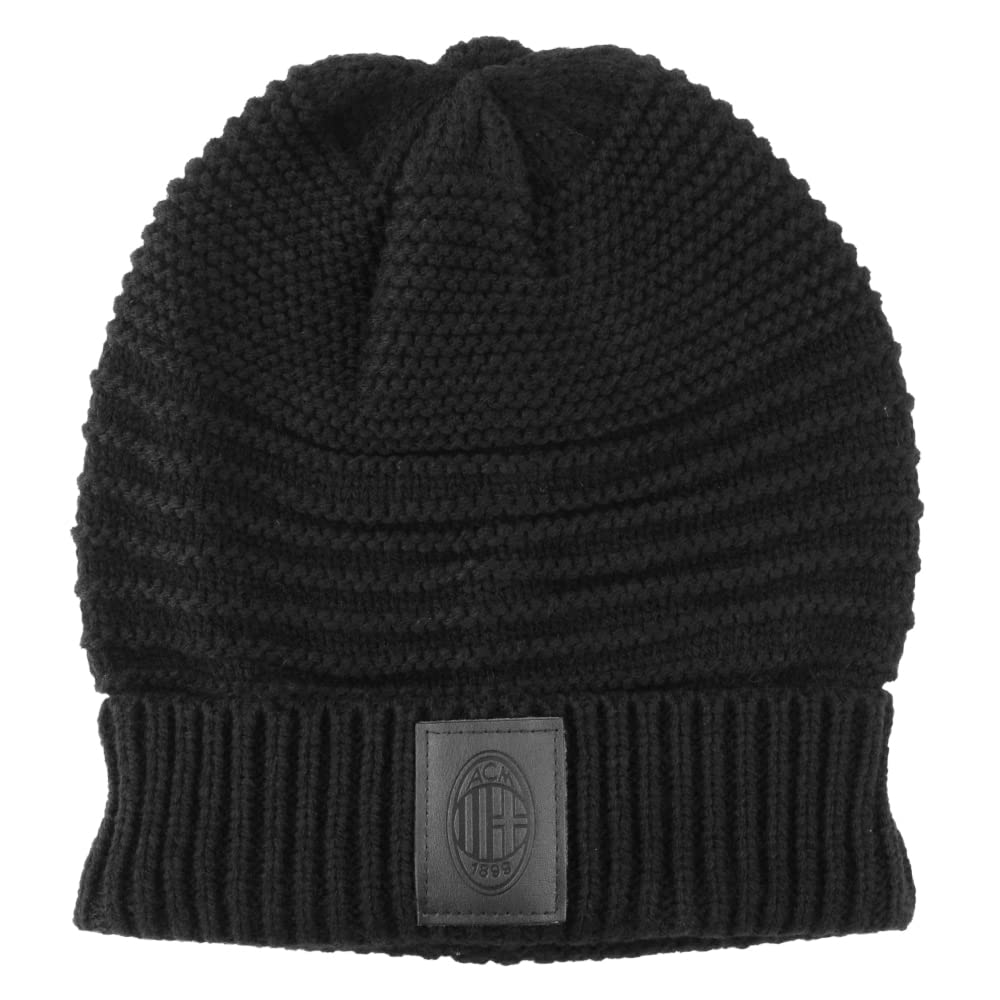 AC Milan 143052 Hat, Black, One Size Unisex-Adult