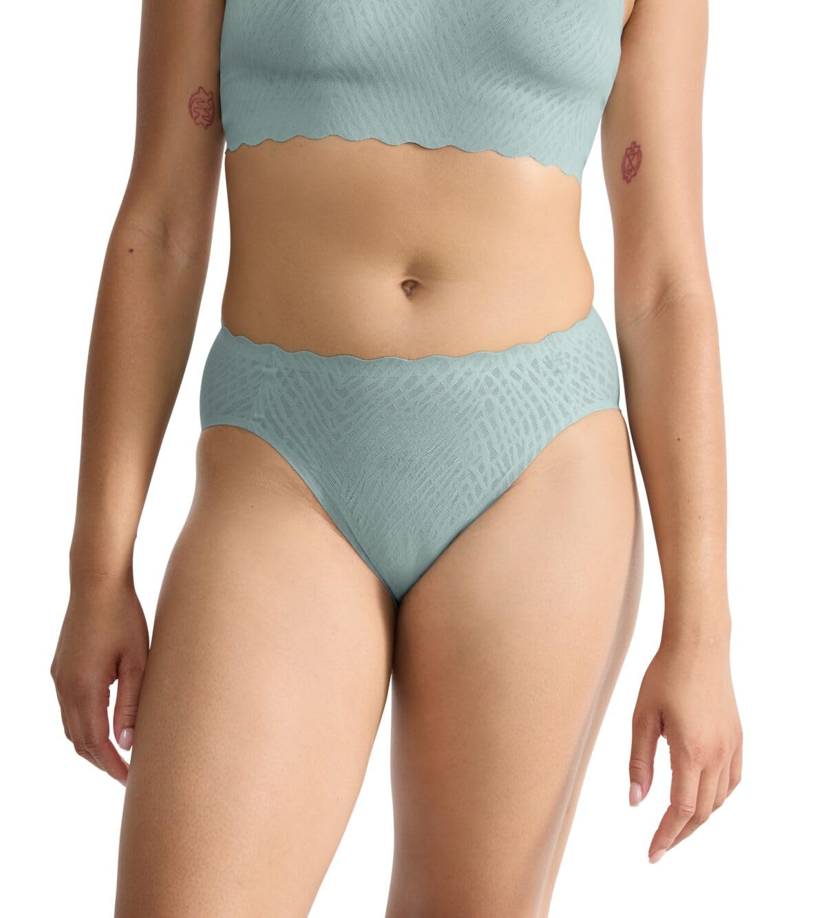 Sloggi ZERO Feel Bliss High leg Misty Turquoise