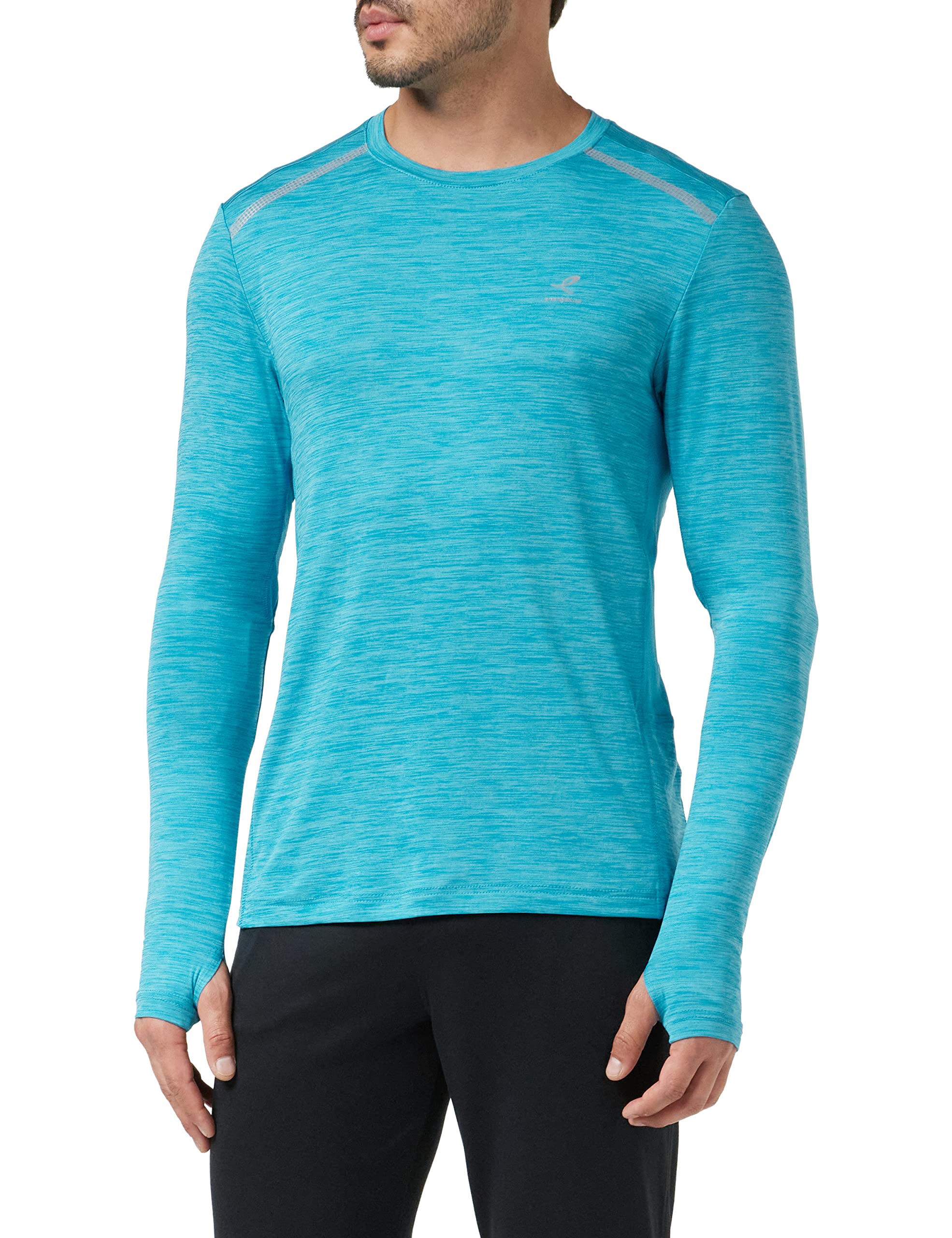 Energetics Men's Aimo II Shirt, Melange/Blue, XXL